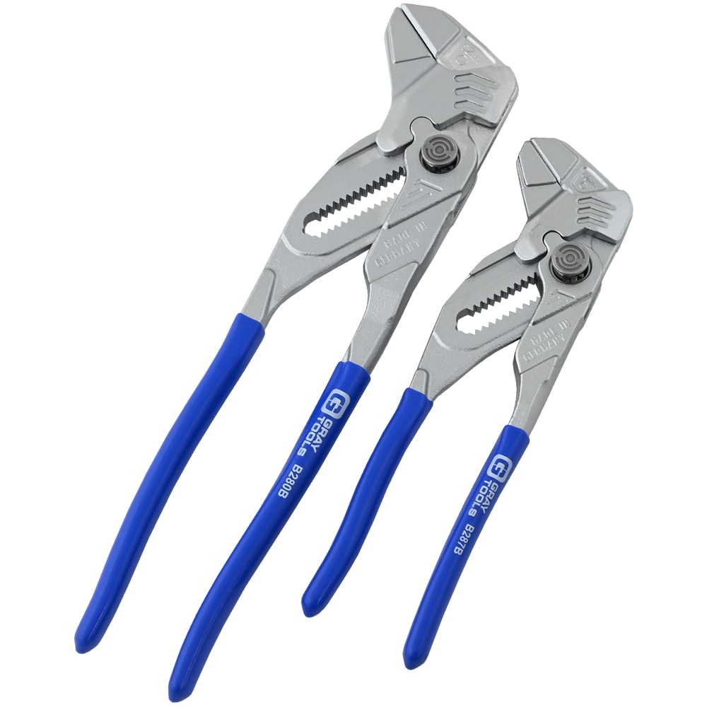 Grip-on 4-Pack Locking Plier Set with Soft Case in the Plier Sets
