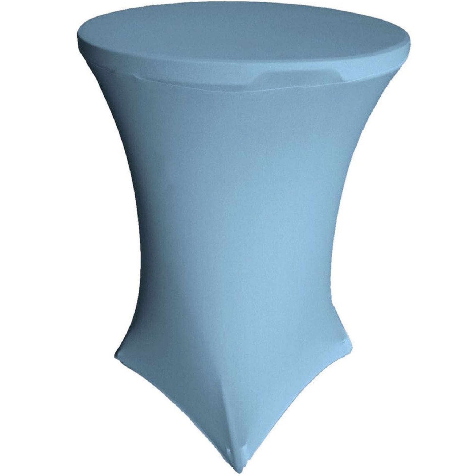 Slickblue Fitted Indoor and Outdoor Spandex Table Cover for 36 in Round x 42 in High Cocktail Table Multiple Color Options