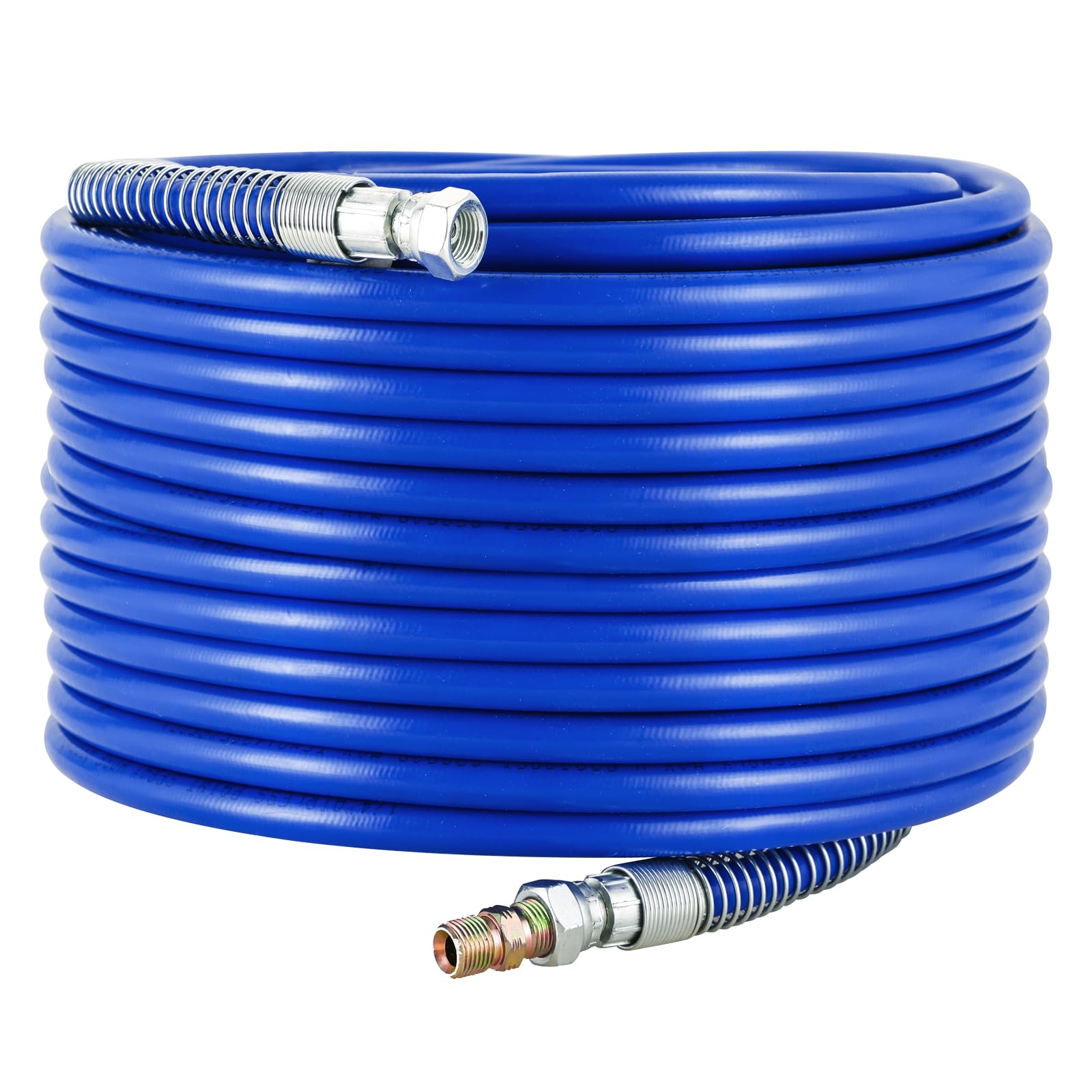 ITOPFOX  Airless Paint Spray Hose Kit 100FT High Pressure Fiber Tube Double Layer Braided Wire Flexible Tube One Quarter Inch for Paint Sprayers