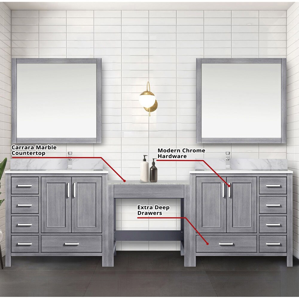 Lexora LVOP102DD111 Bath-Vanity-Combo - View #6