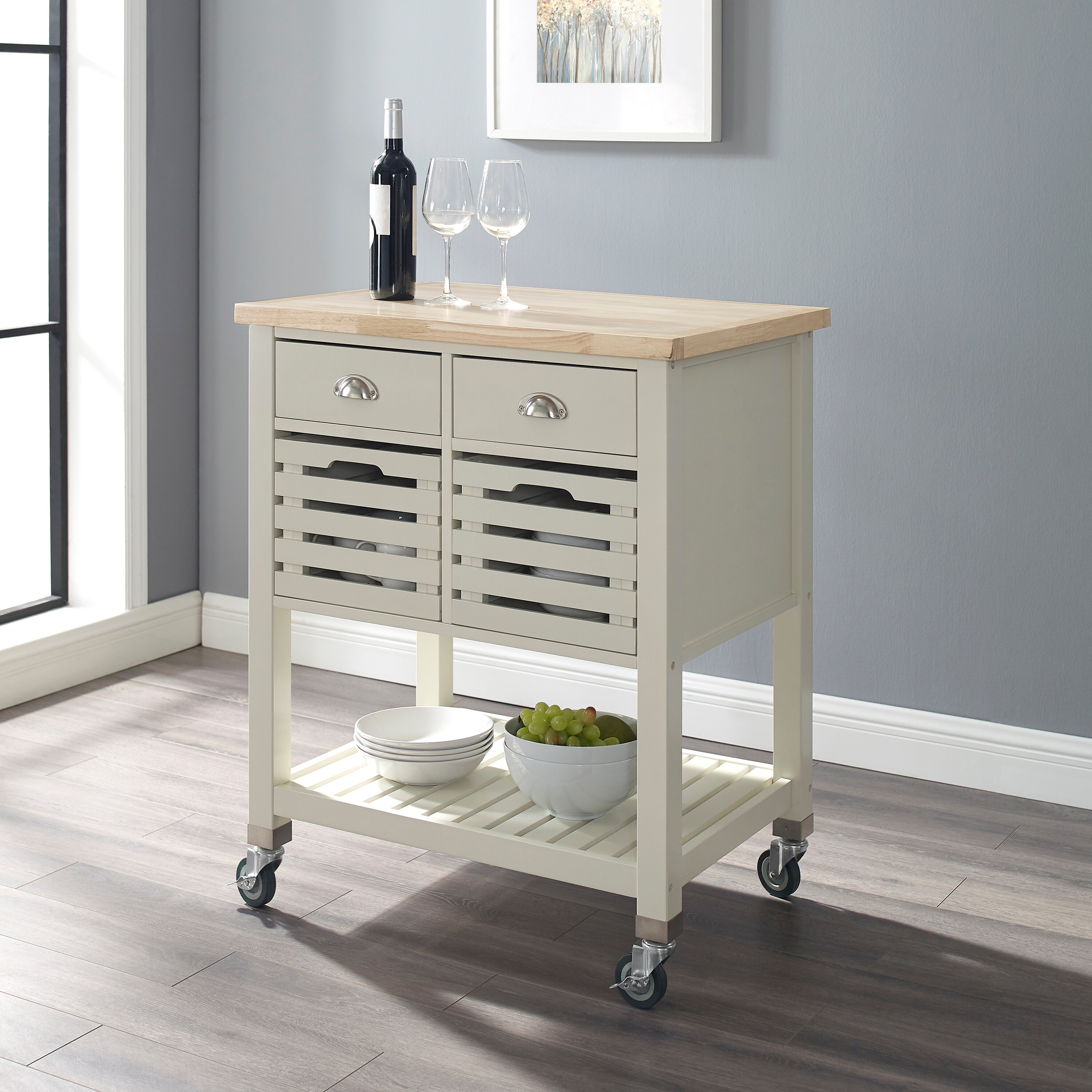 Linon KI111BWT01U Kitchen-Furniture - View #10