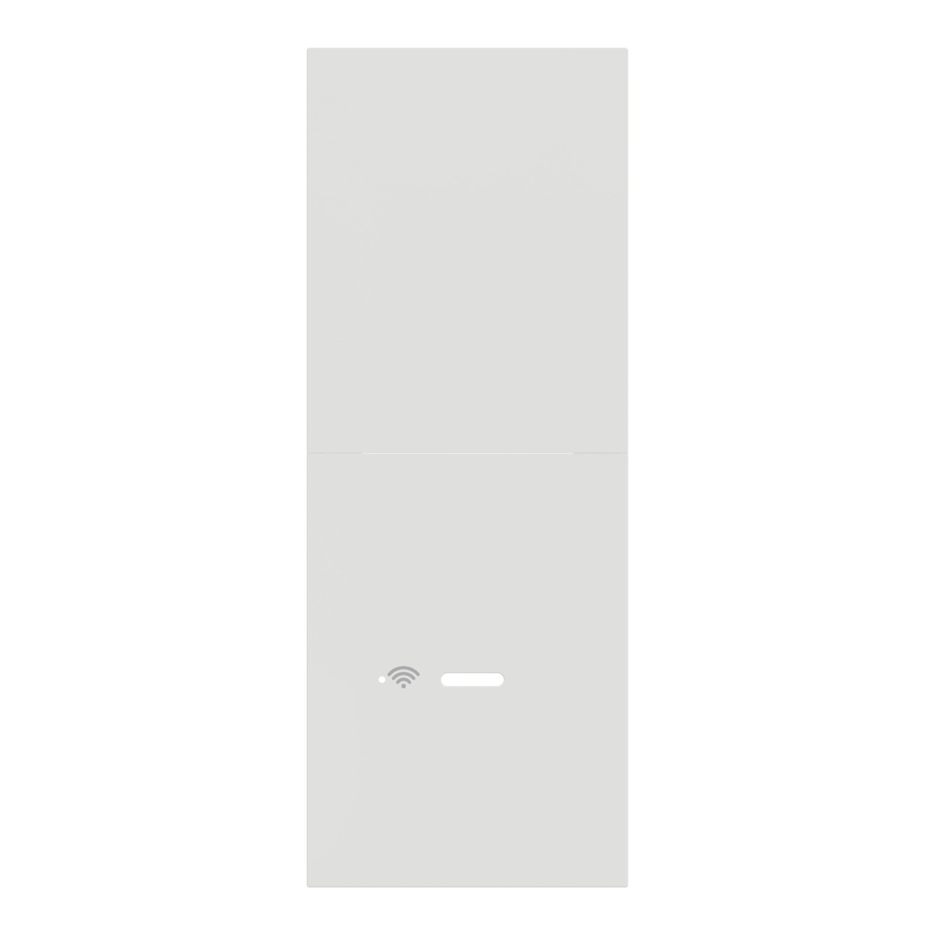 Square D SQWVM22601WHW XD Series 1 -Gang Standard Size White Polycarbonate Indoor Screwless Cover plate Wall Plate