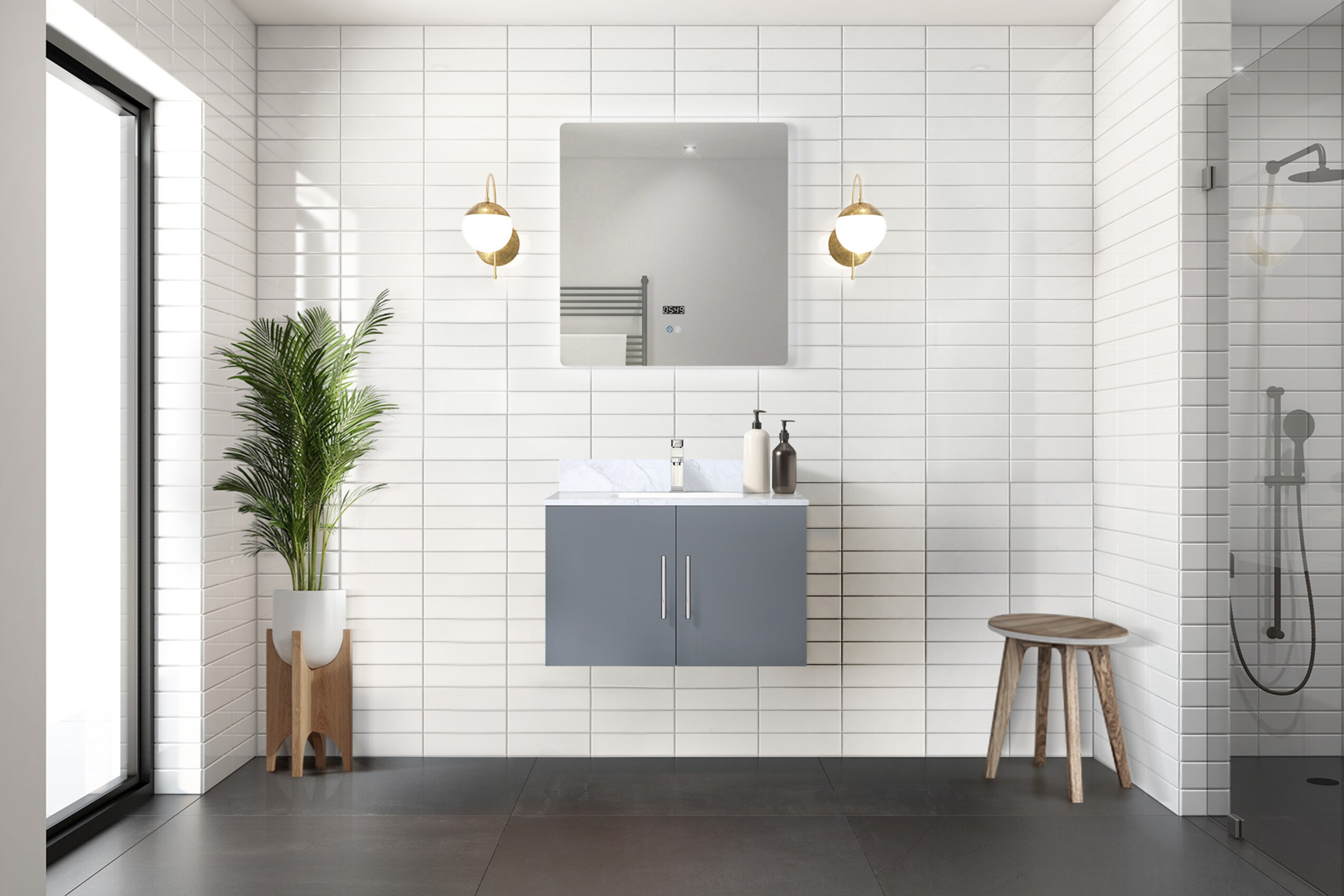 Lexora LG192230DBDSLM30 Bath-Vanity-Combo - View #8