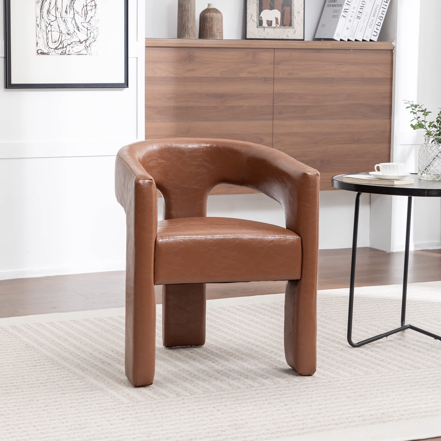 SEYNAR CE709-BROWN Dining-Chairs - View #2
