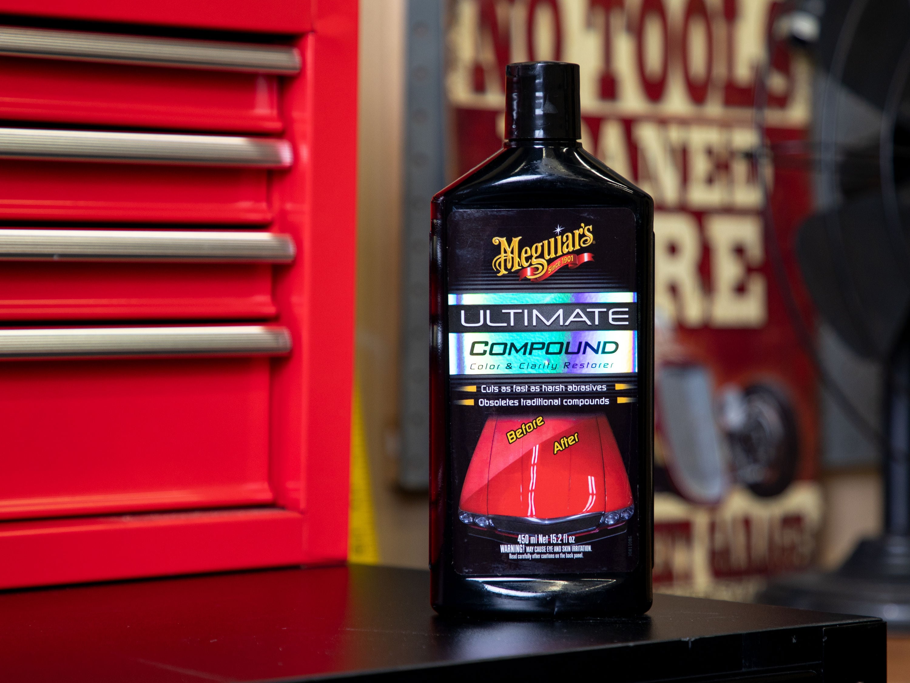 Meguiar's Ultimate Compound, 20 Oz - Remove Scratches, Swirl Marks and  Oxidation While you Restore Color and Clarity for a Showroom Shine - Safe  and