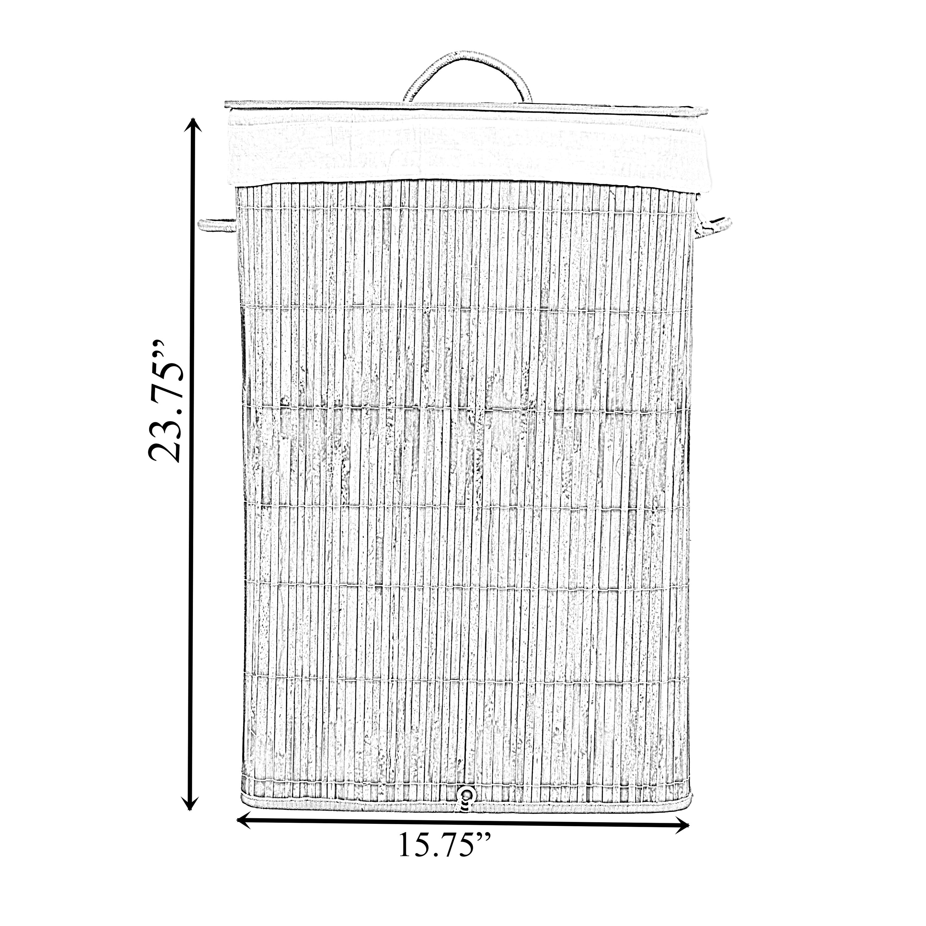 Wickerwise QI004430-B-SQ Bins-Baskets - View #4