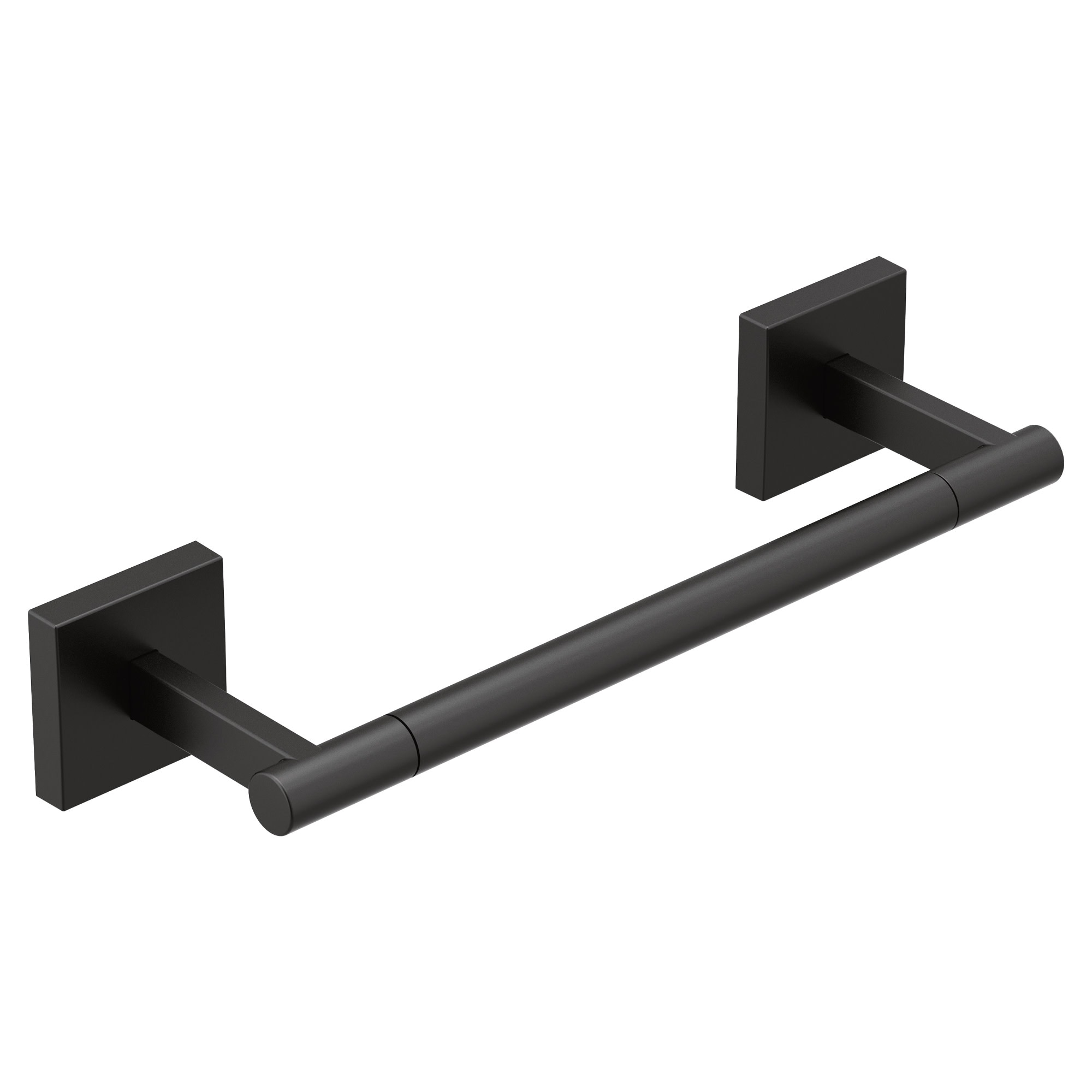 Moen BP1886BL 9-in Matte Black Wall mount Single Towel Bar