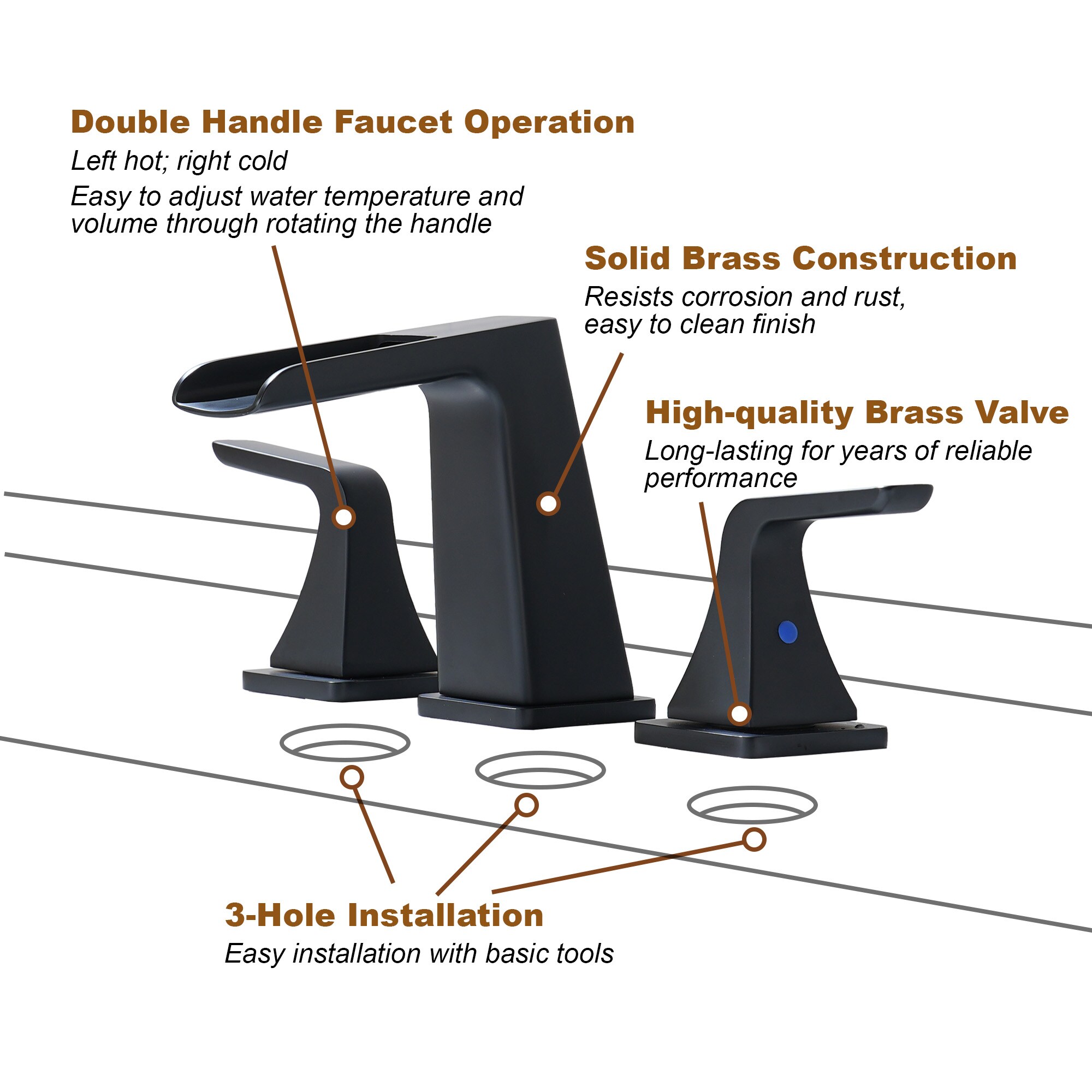 Clihome RCH-BAF67B Lavatory-Faucets - View #7
