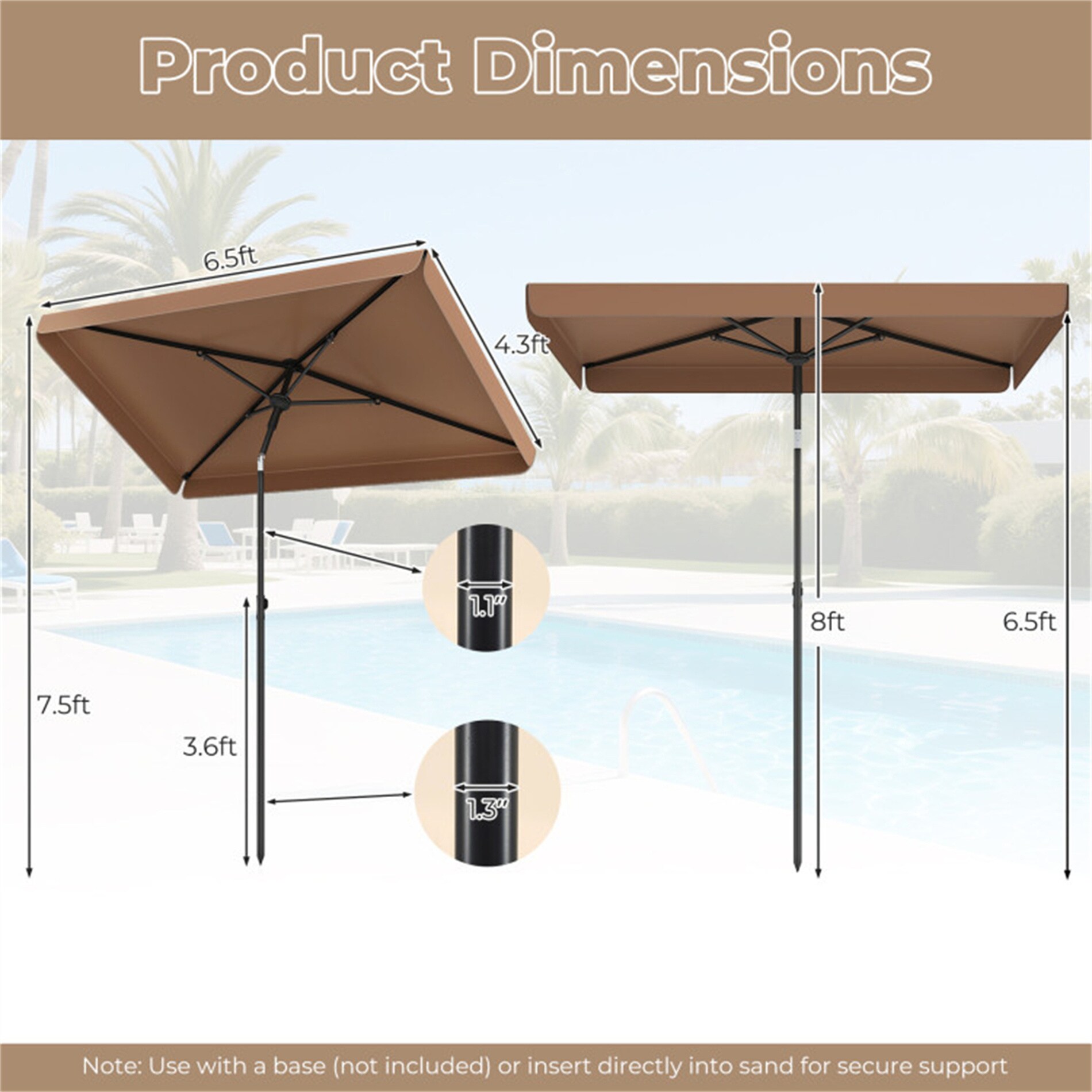 BABOOM BOM-13321CF-CO Umbrellas-2 - View #5