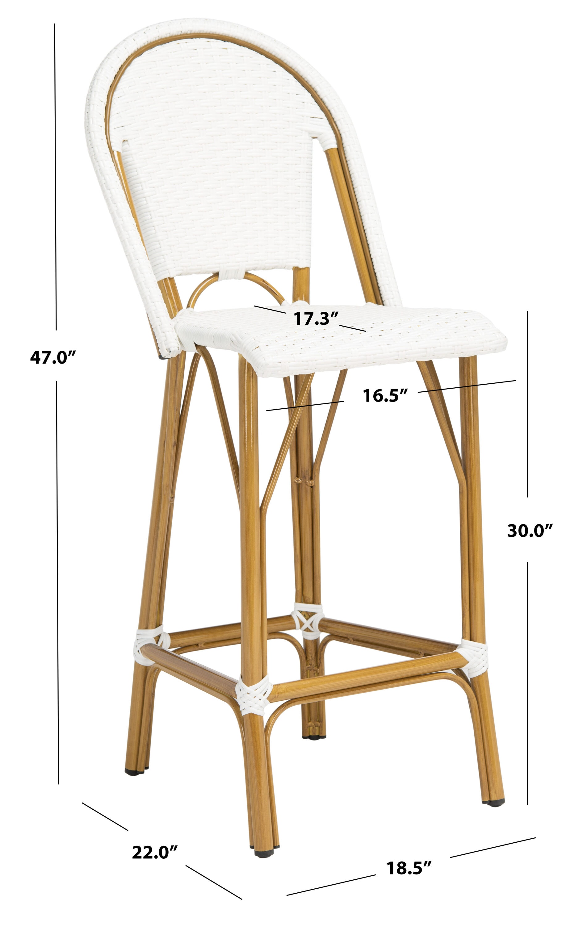 Safavieh PAT4008C stools - View #3