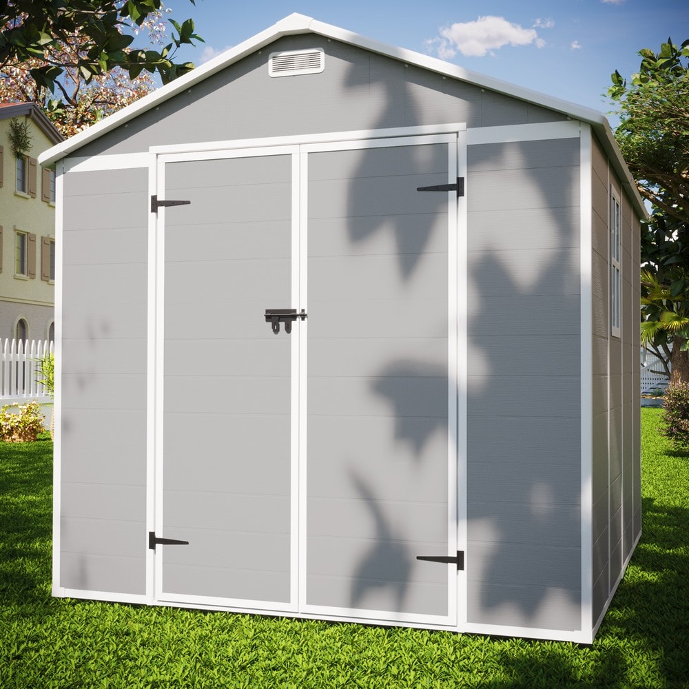 UDPATIO 761610772625 Vinyl-Resin-Storage-Buildings - View #7