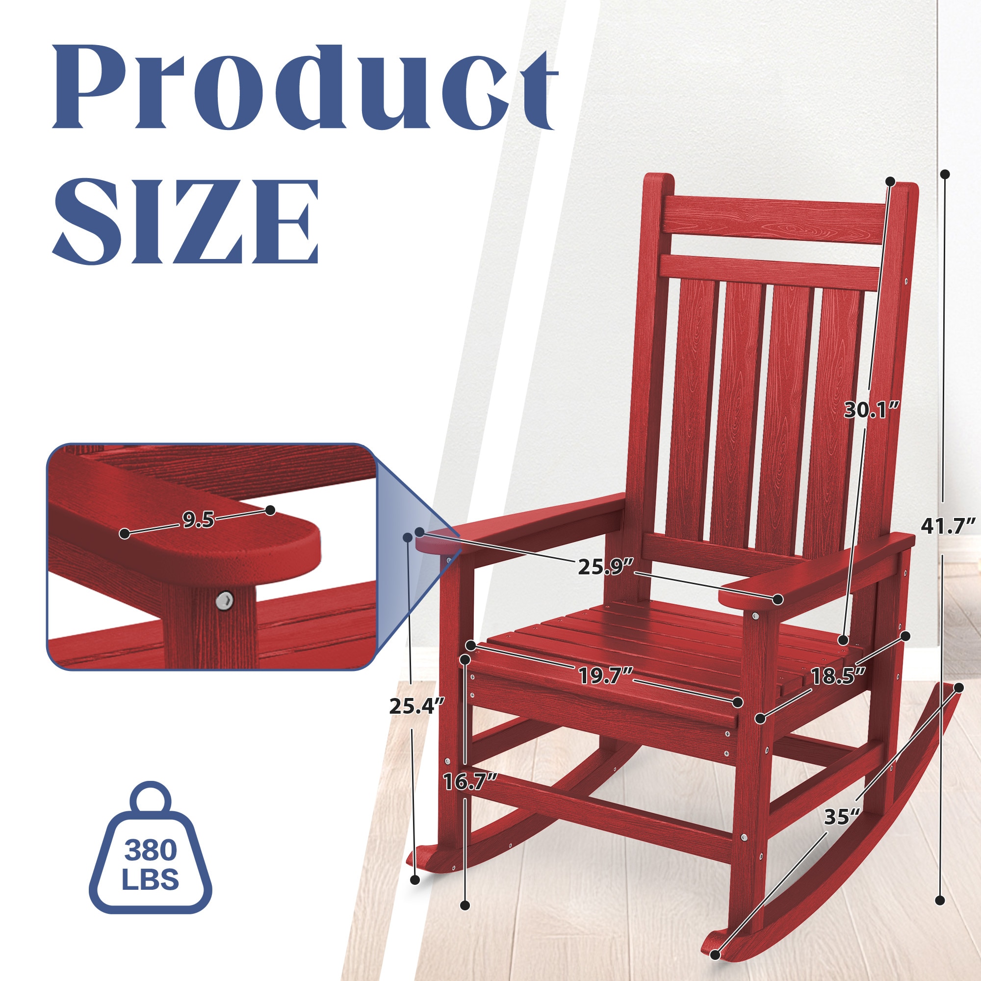 VOUA PEGBYY-RD Patio-Chairs - View #3