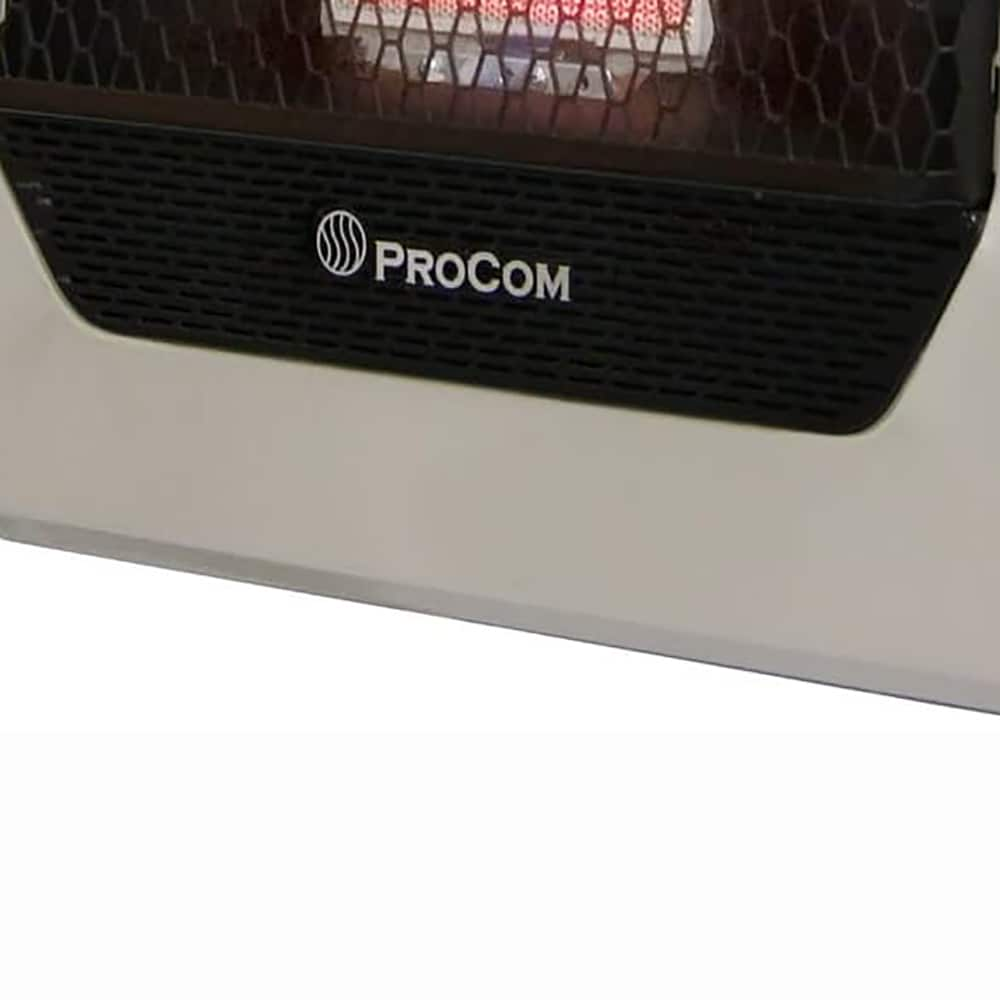 Procom 10000 Btu Floor Mount Indoor Liquid Propane Vent Free Infrared Heater In The Gas Space 3100