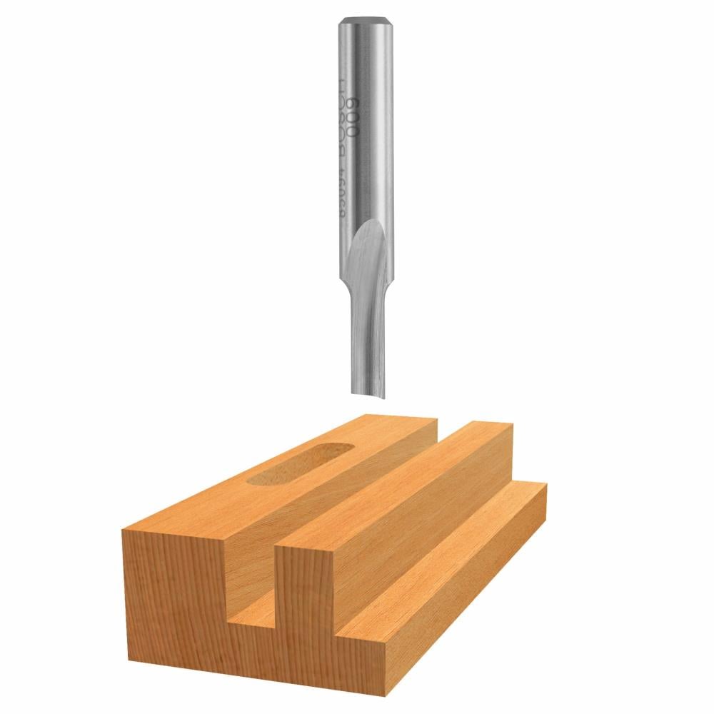 Bosch 85092 1/8-in High-speed Steel Straight Router Bit