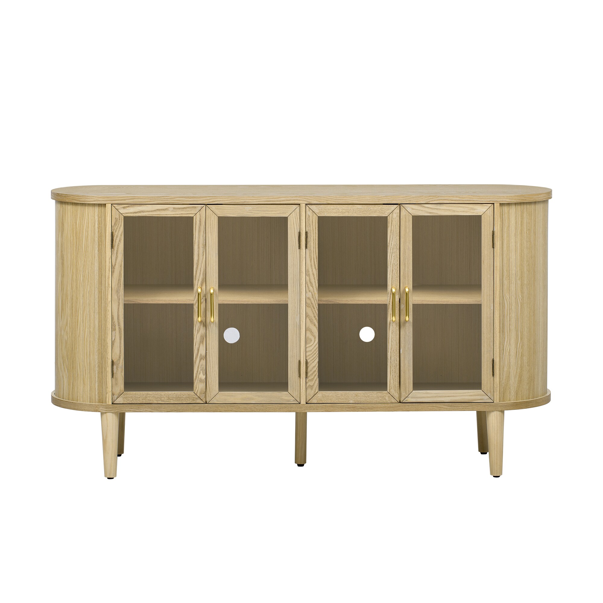 SINOFURN SYA330213YL Rustic MDF Natural Sideboard