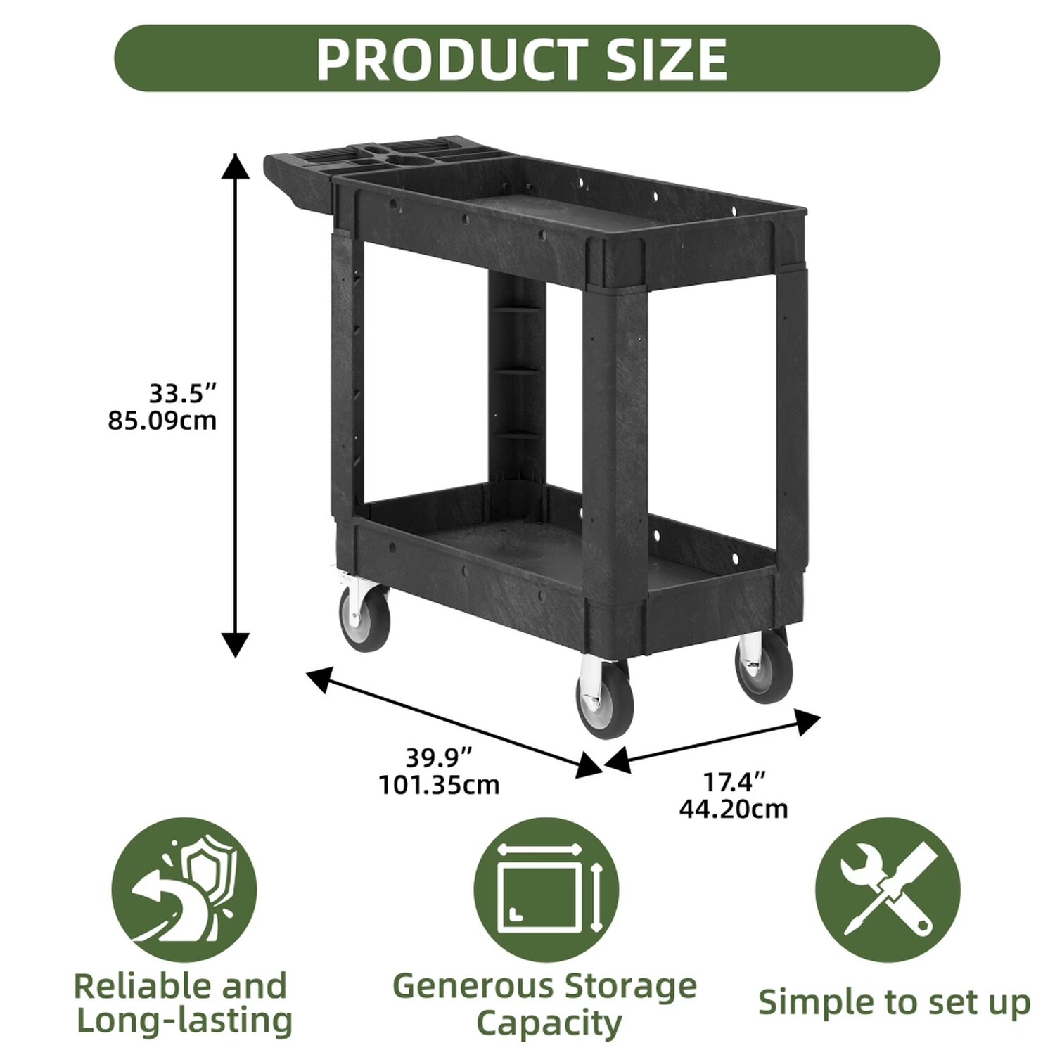 FlowLuxe MK5WK0VK4JQ2 Utility-Carts - View #3