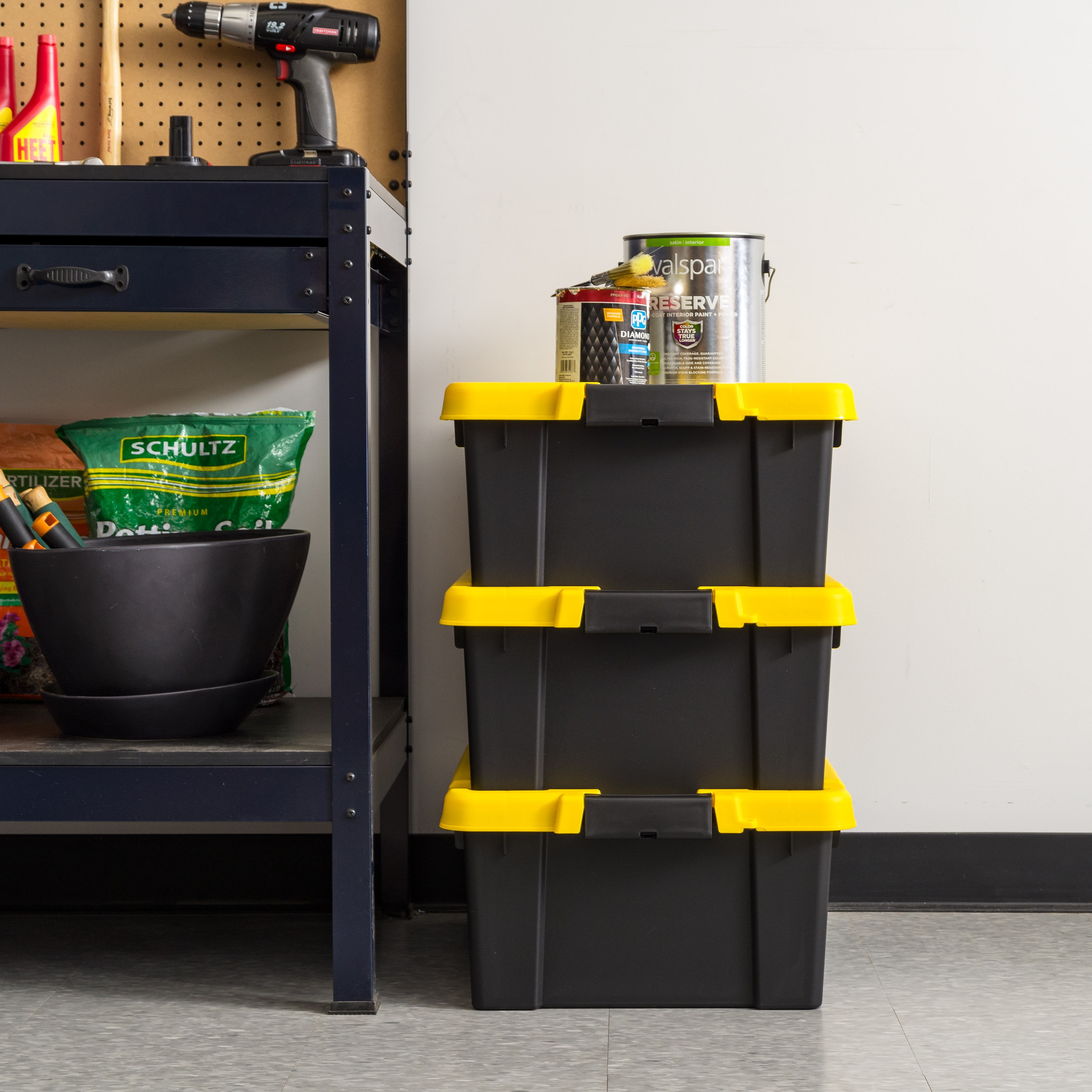 IRIS 540015 Plastic-Storage-Totes - View #5