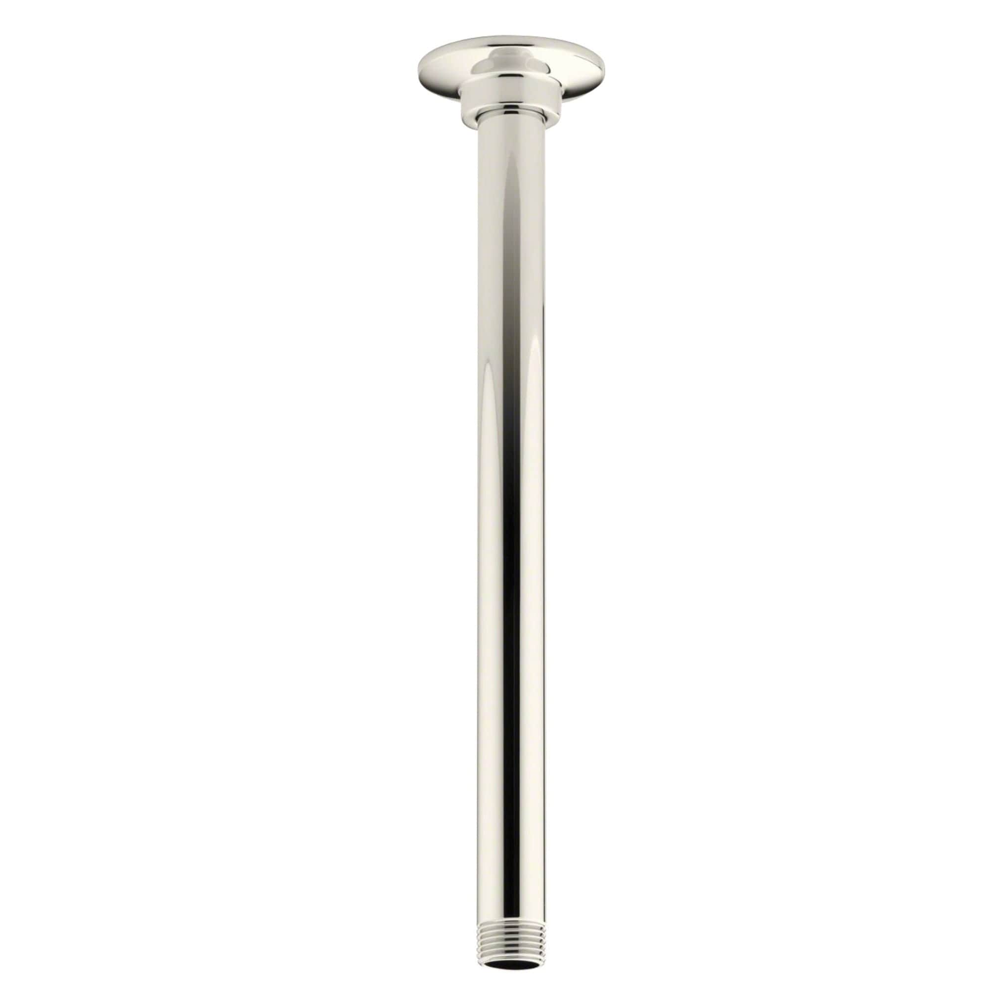 KOHLER 7392-SN Vibrant Polished Nickel 11.938-in Universal Shower Shower arm
