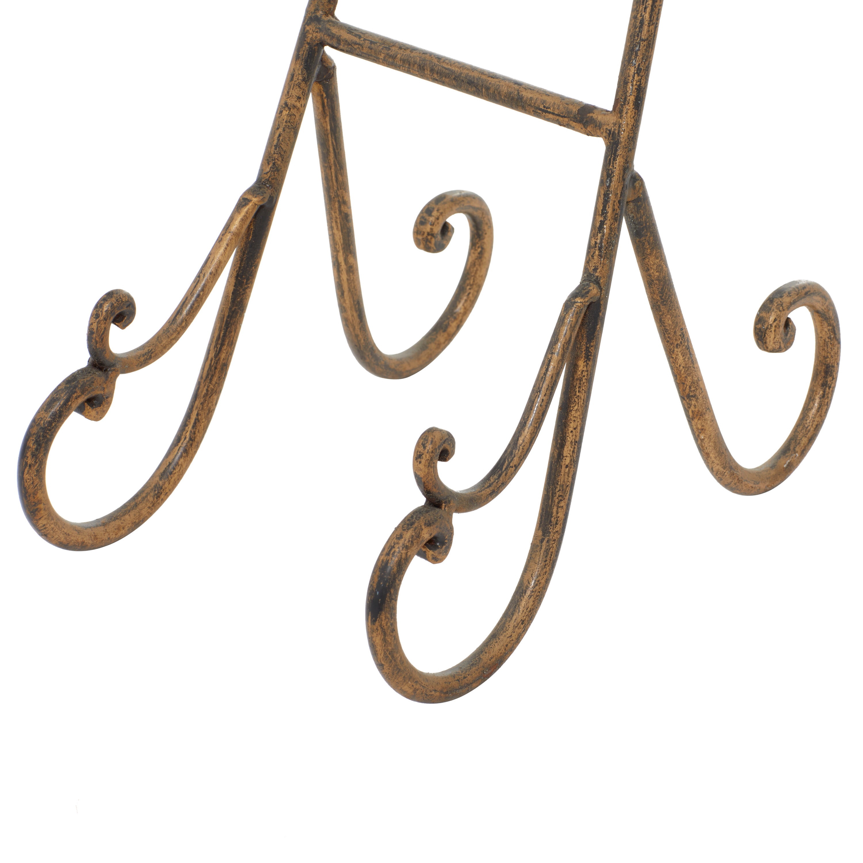 Grayson Lane Gold Iron Modern Decorative Easel in the Decorative