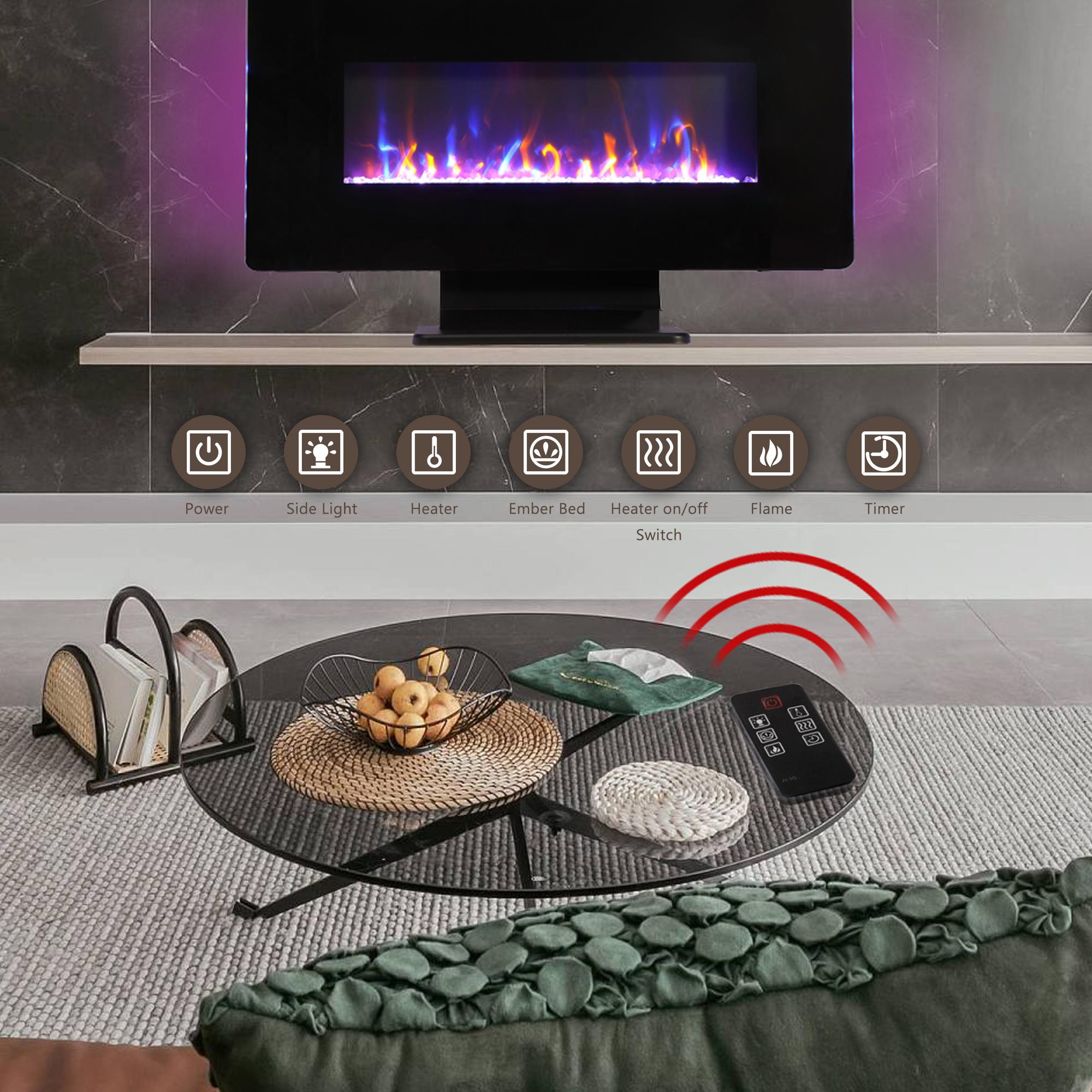 Bayfeve BF-7823-FP Electric-Fireplaces - View #3