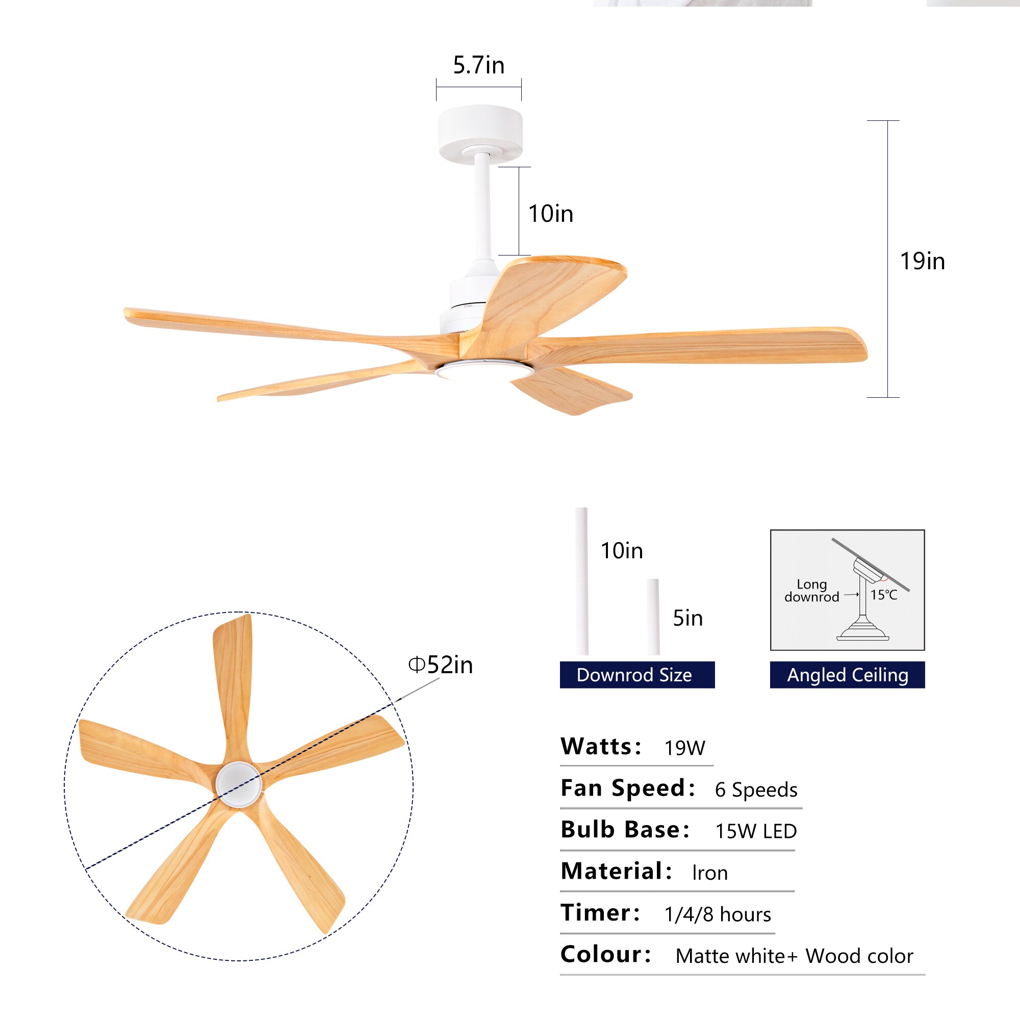 Sunrinx MG14-CF-05 Ceiling-Fans - View #12