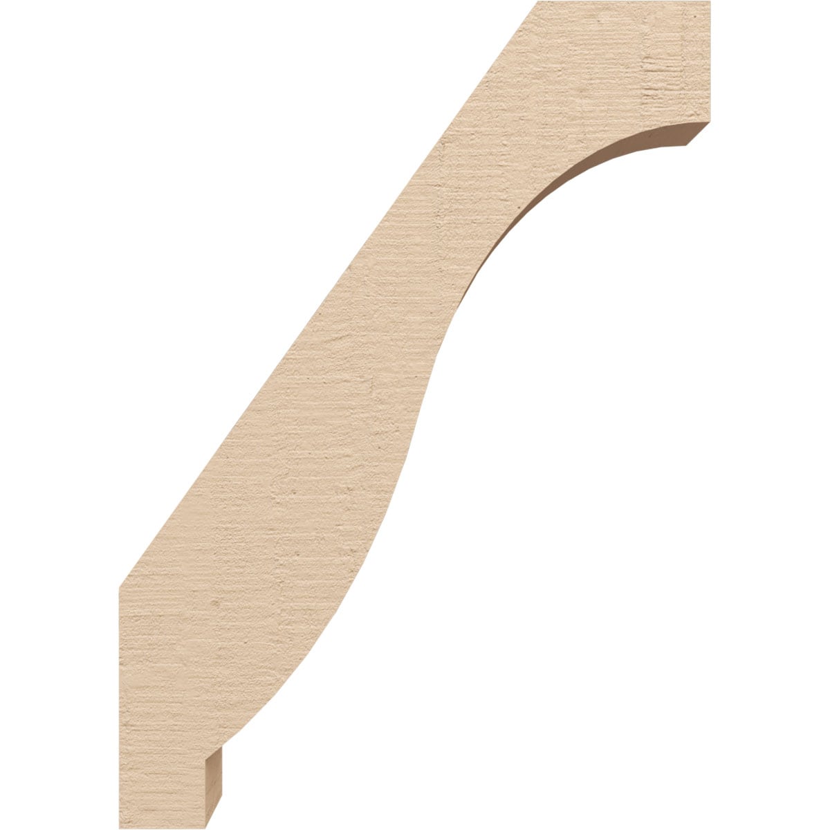 Ekena Millwork BRCUR03X10X14BKRRCPR braces - View #4