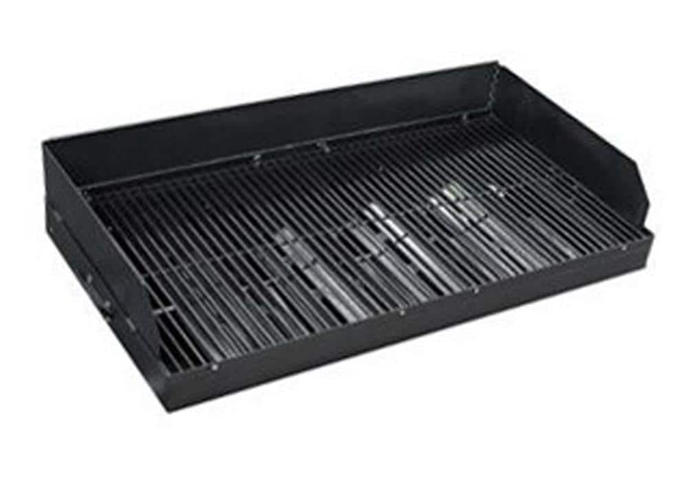 Silicone Handle Aluminium H&H Stone Rectangular Grill Pan with Induction Base Black 36 x 26 cm 
