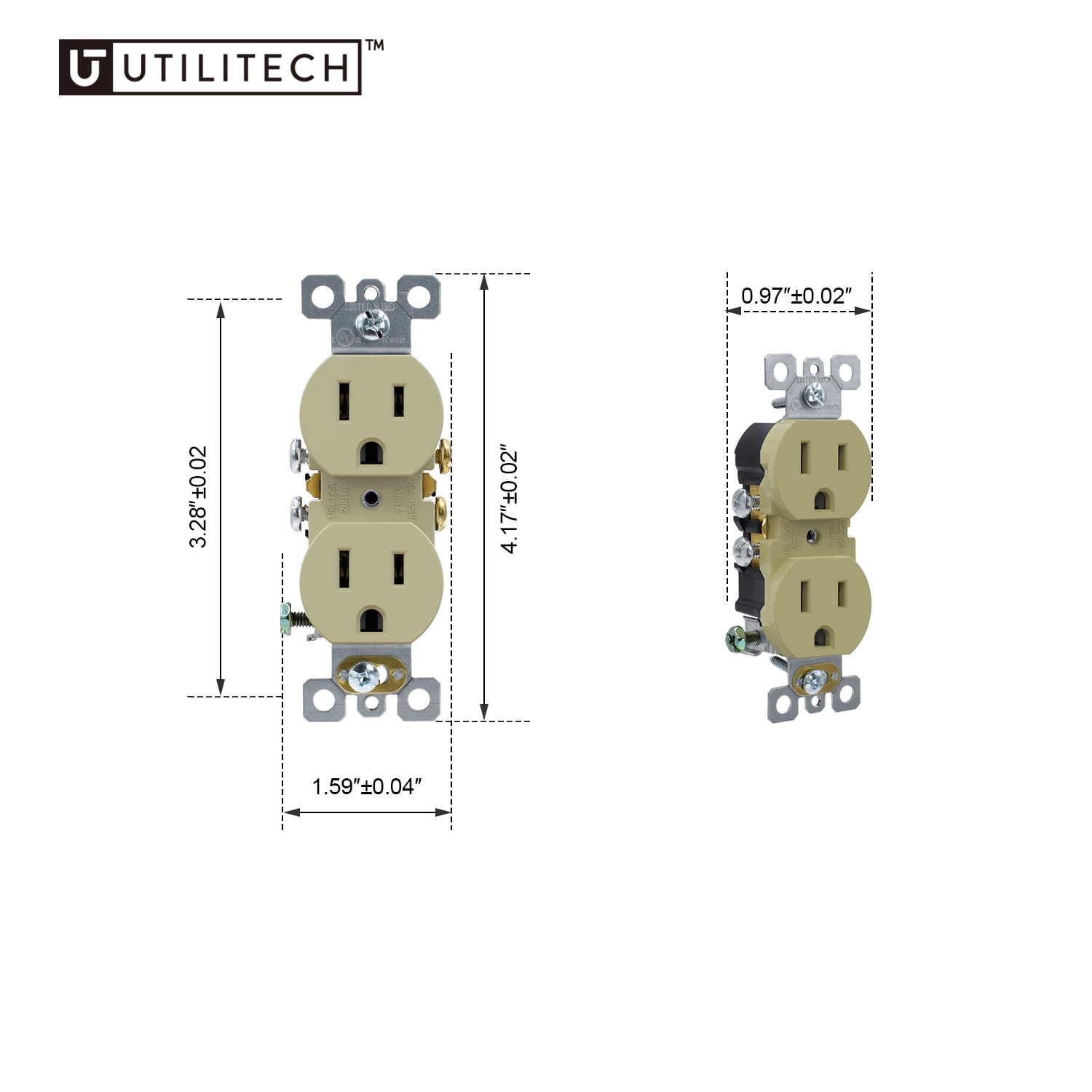 Utilitech 2001A-IV10 receptacles - View #3