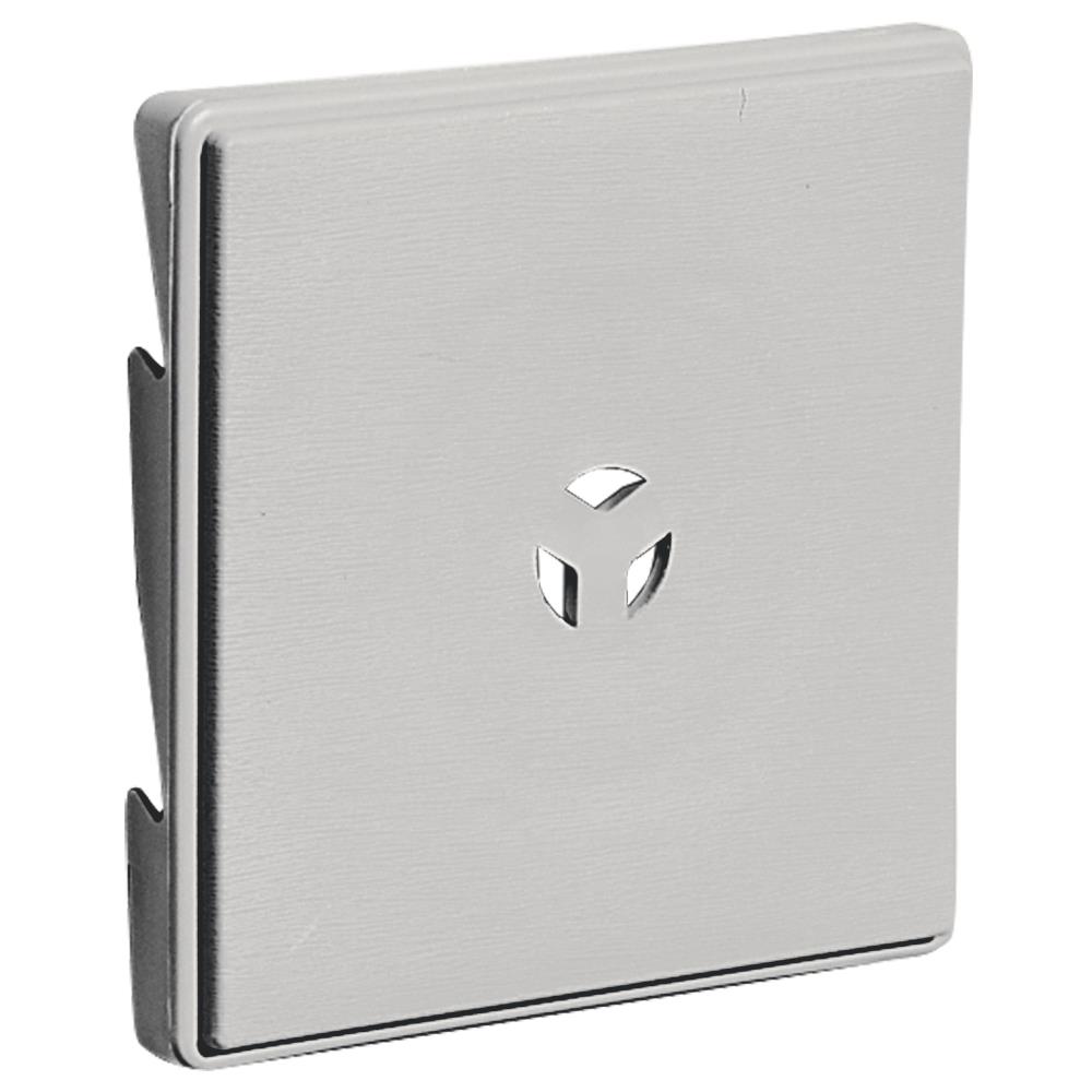 Builders Edge 130110007030 6.625-in x 6.625-in Paintable Vinyl Universal Mounting Block