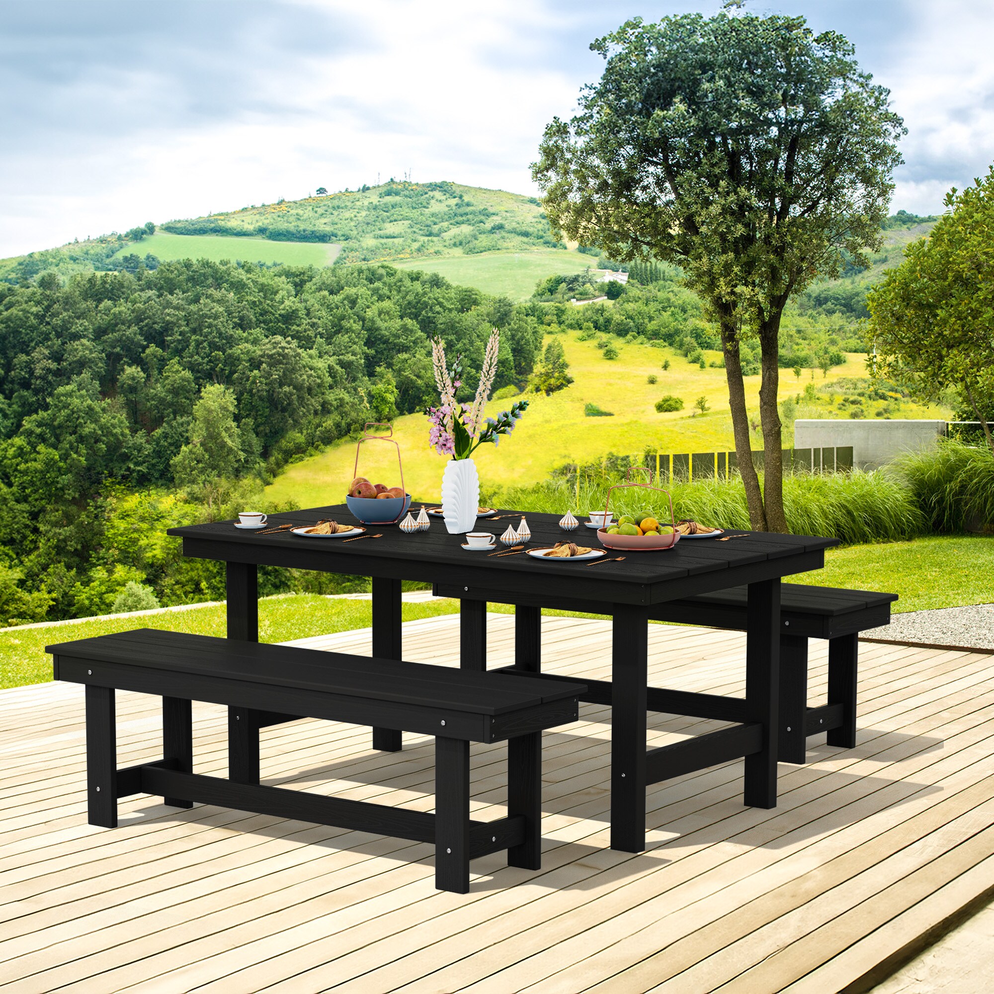 JEAREY PECZD3JT-BK Patio-Dining-Sets - View #8