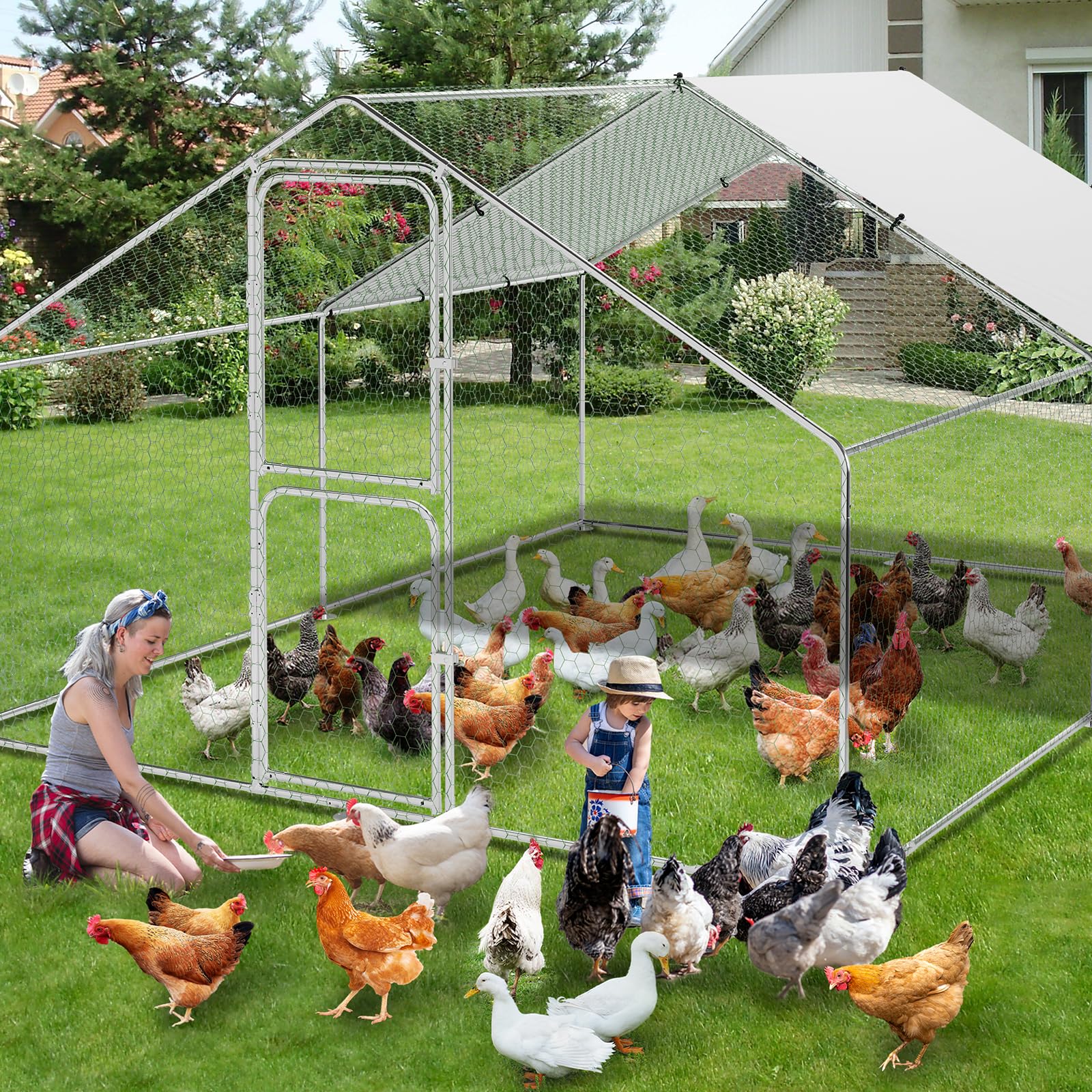 Garvee LYU01PHO-16N3QJBH Chicken-Coops-Rabbit-Hutches - View #6