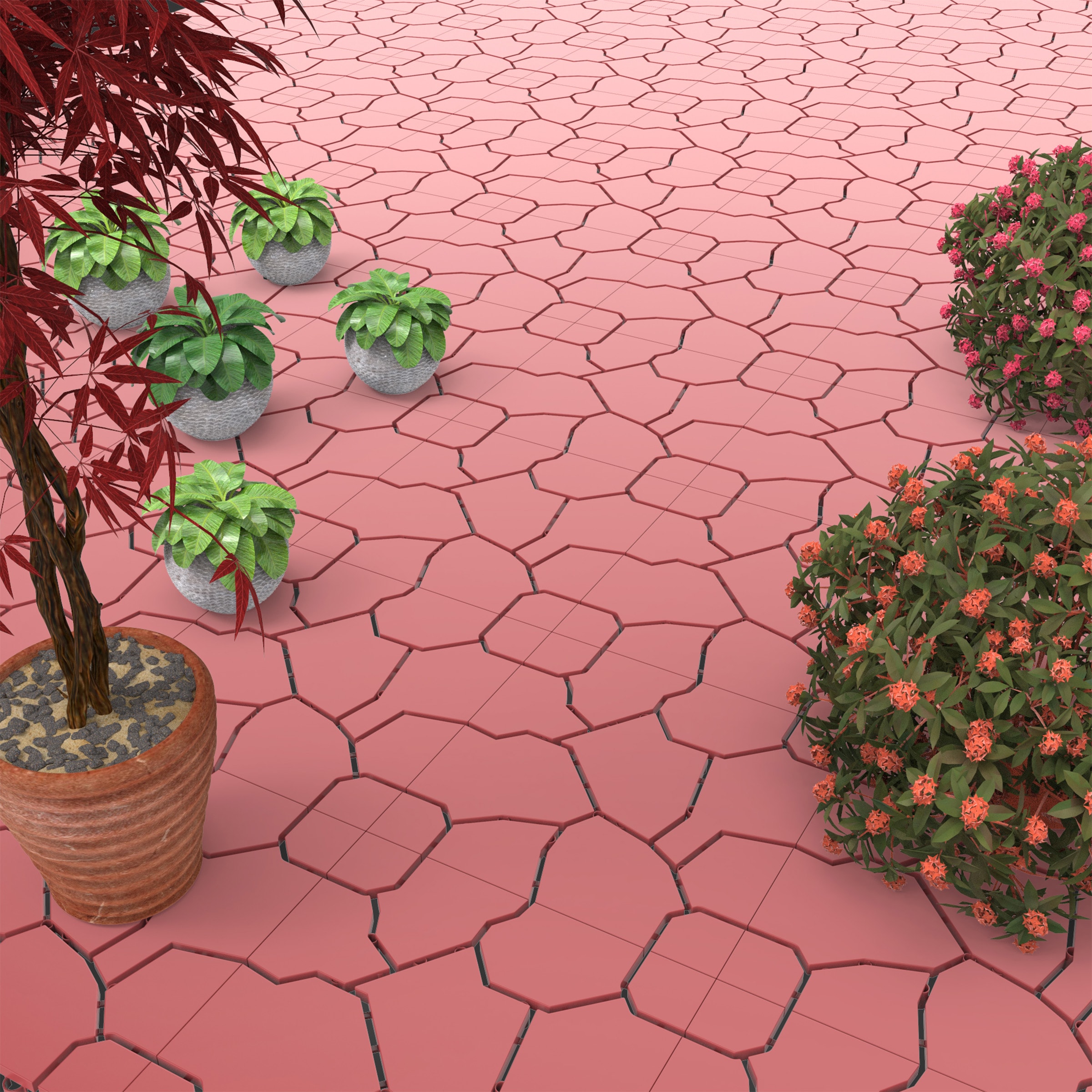 Pure Garden 50-LG1172 Deck-Tiles - View #3