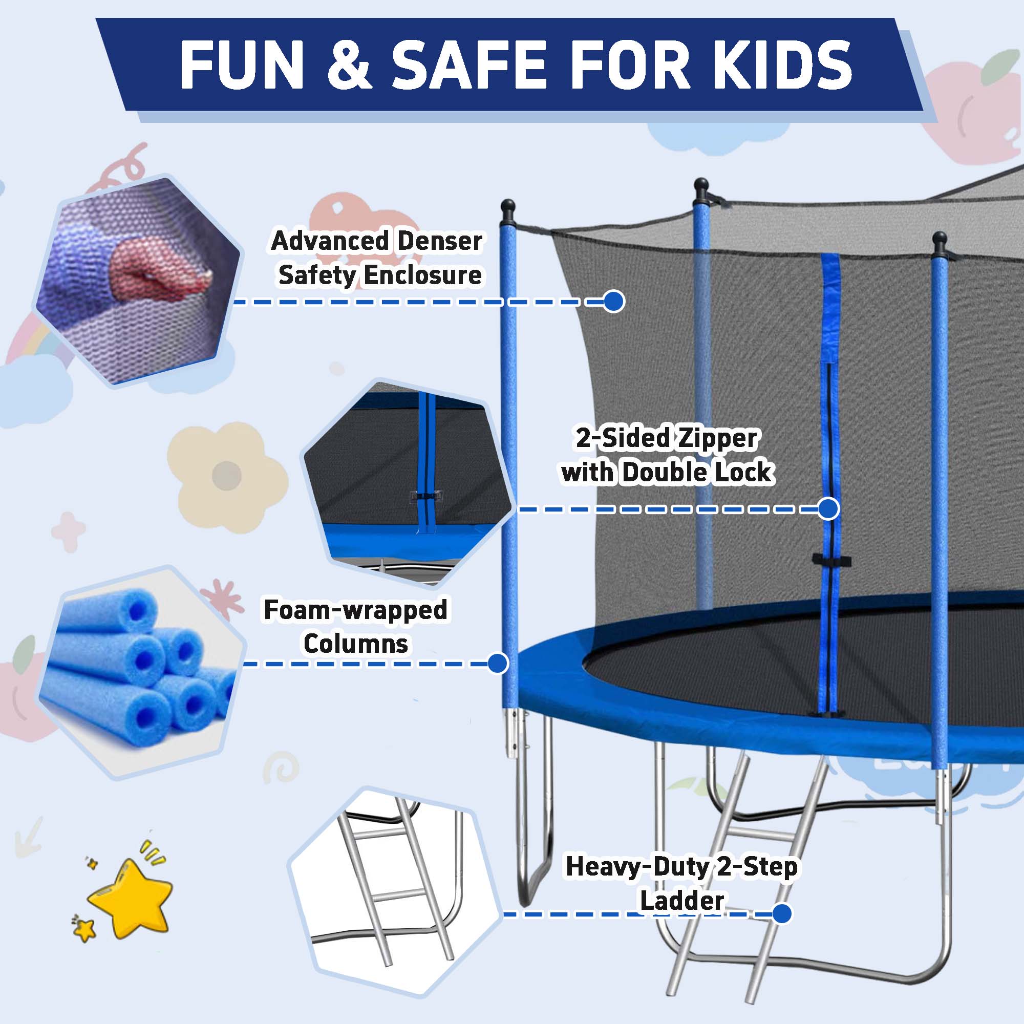 Sunrinx MG11-TP-4 trampolines - View #3
