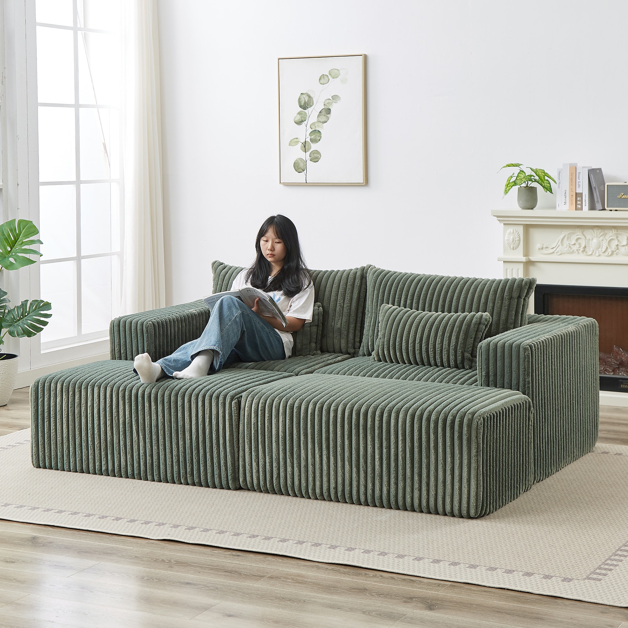SINOFURN SYA020370GN Sofas-Loveseats - View #9
