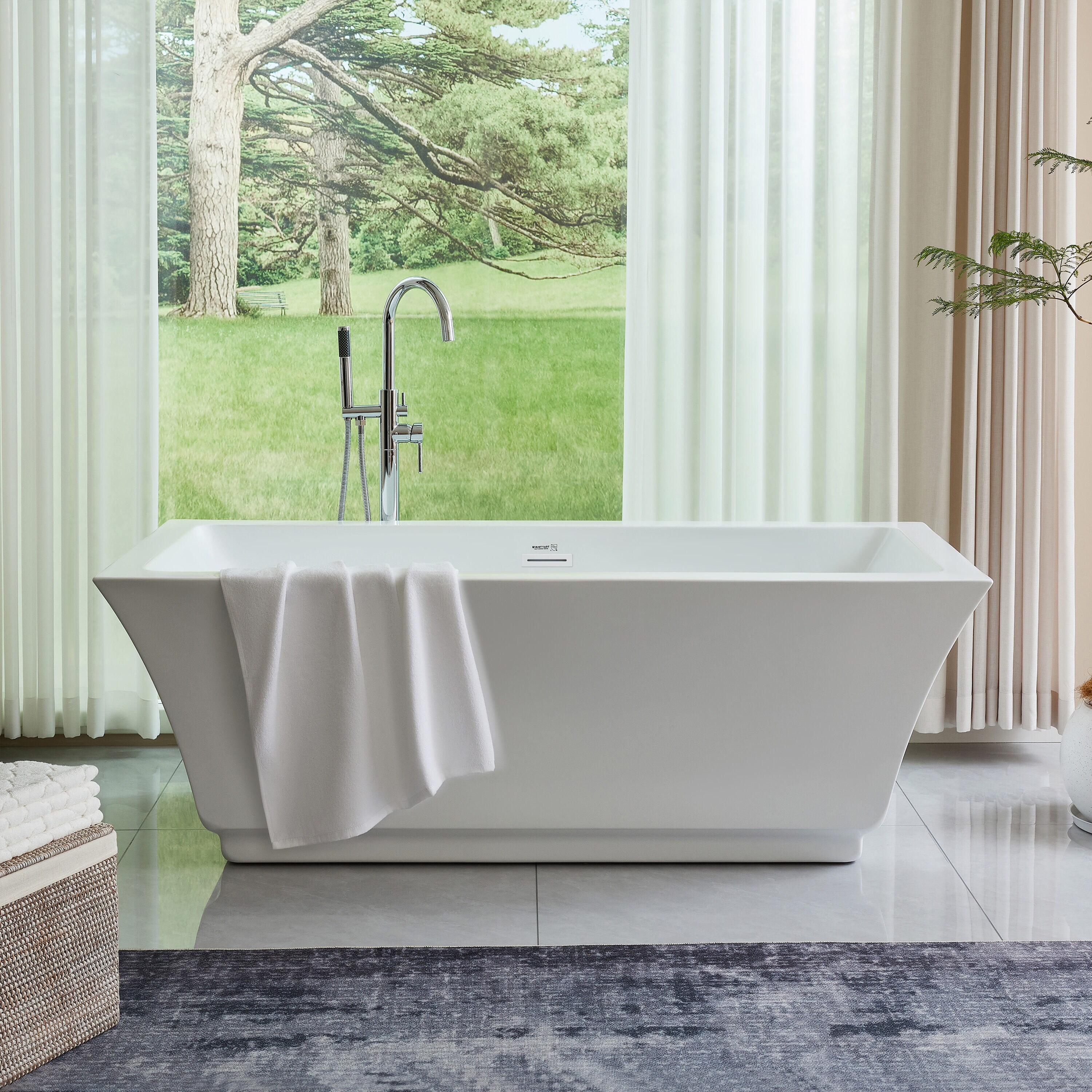 Vanity Art VA6817-S-PW bathtubs - View #2