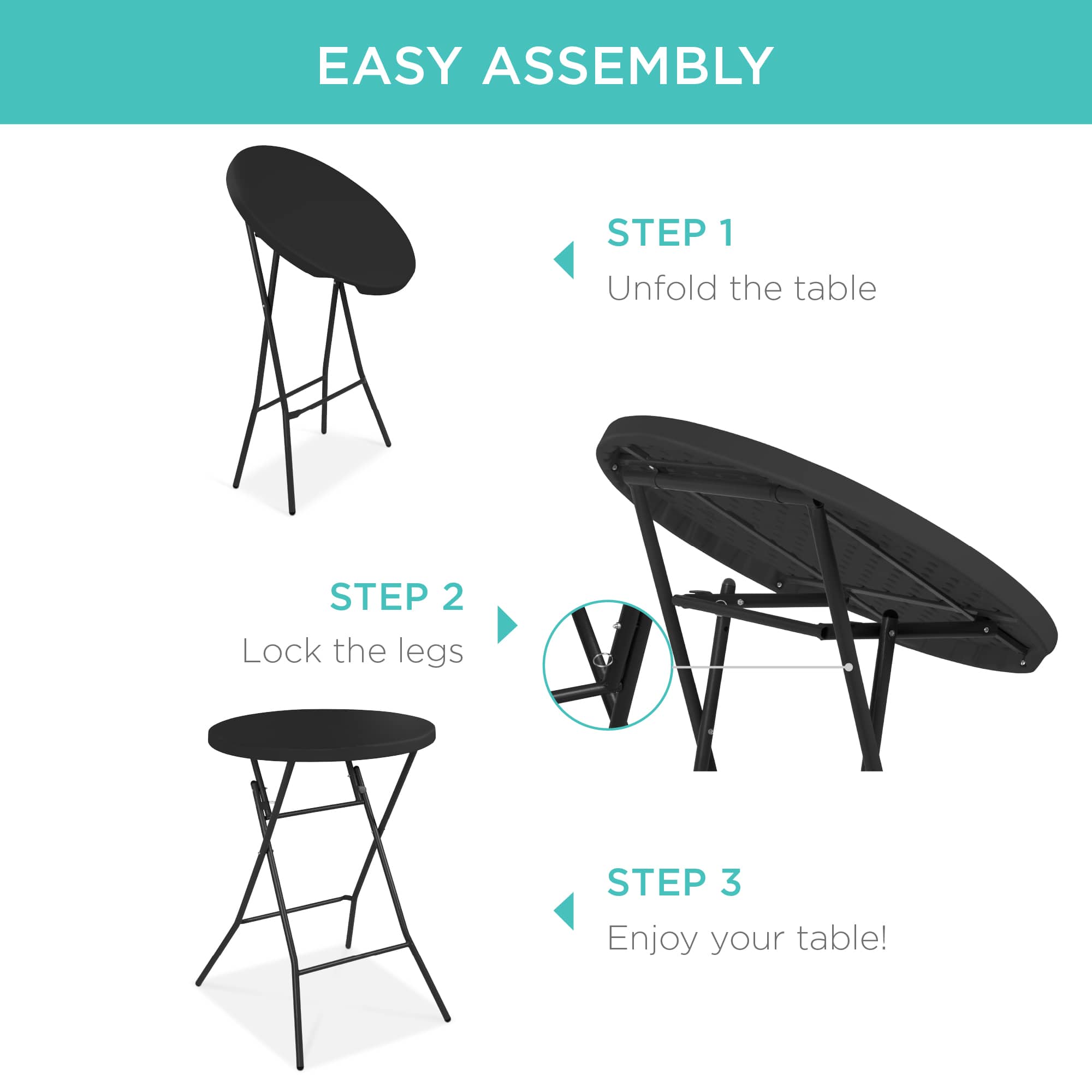 Best Choice Products SKY7163 Folding-Tables - View #6