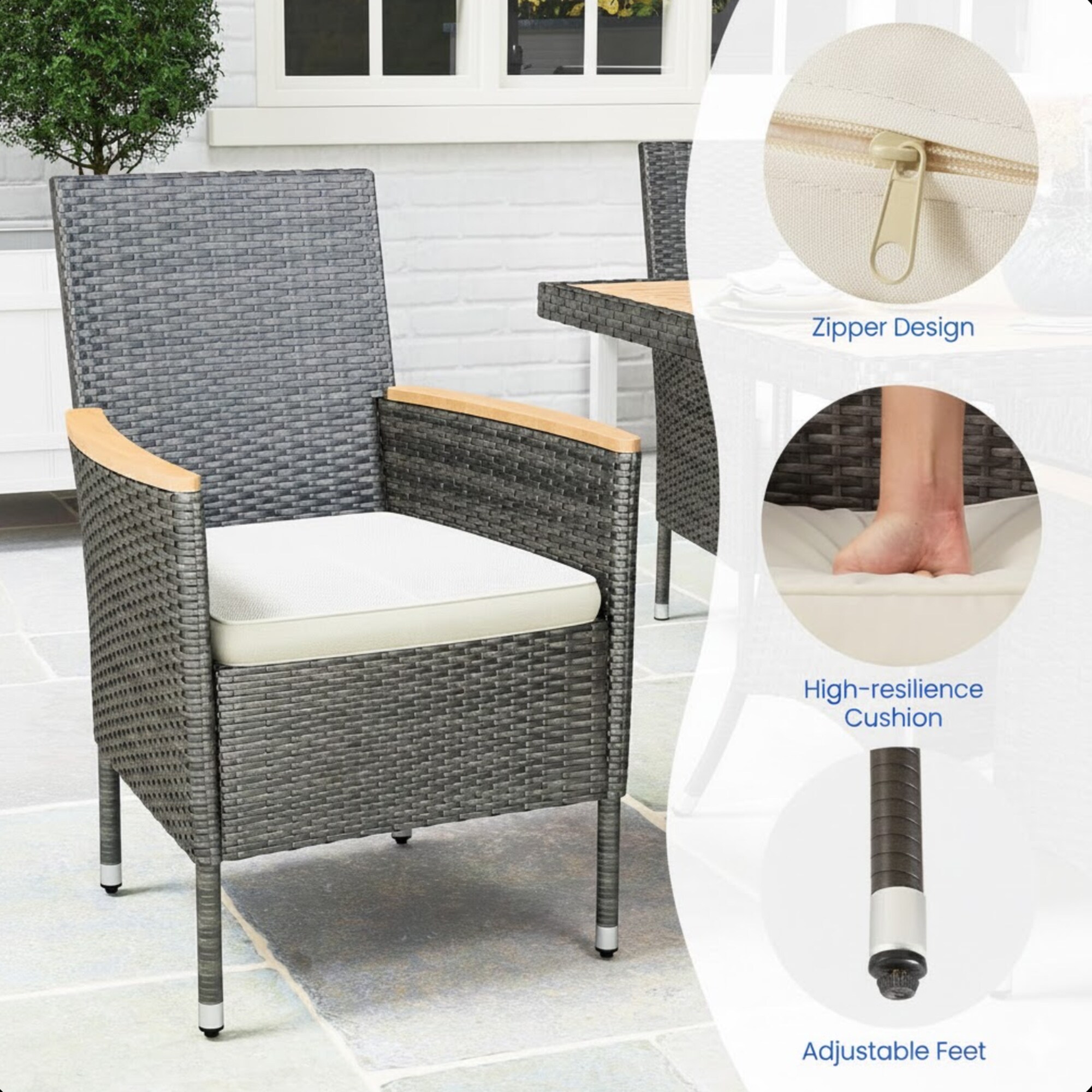 Mondawe MO-TB-55109 Patio-Dining-Sets - View #4