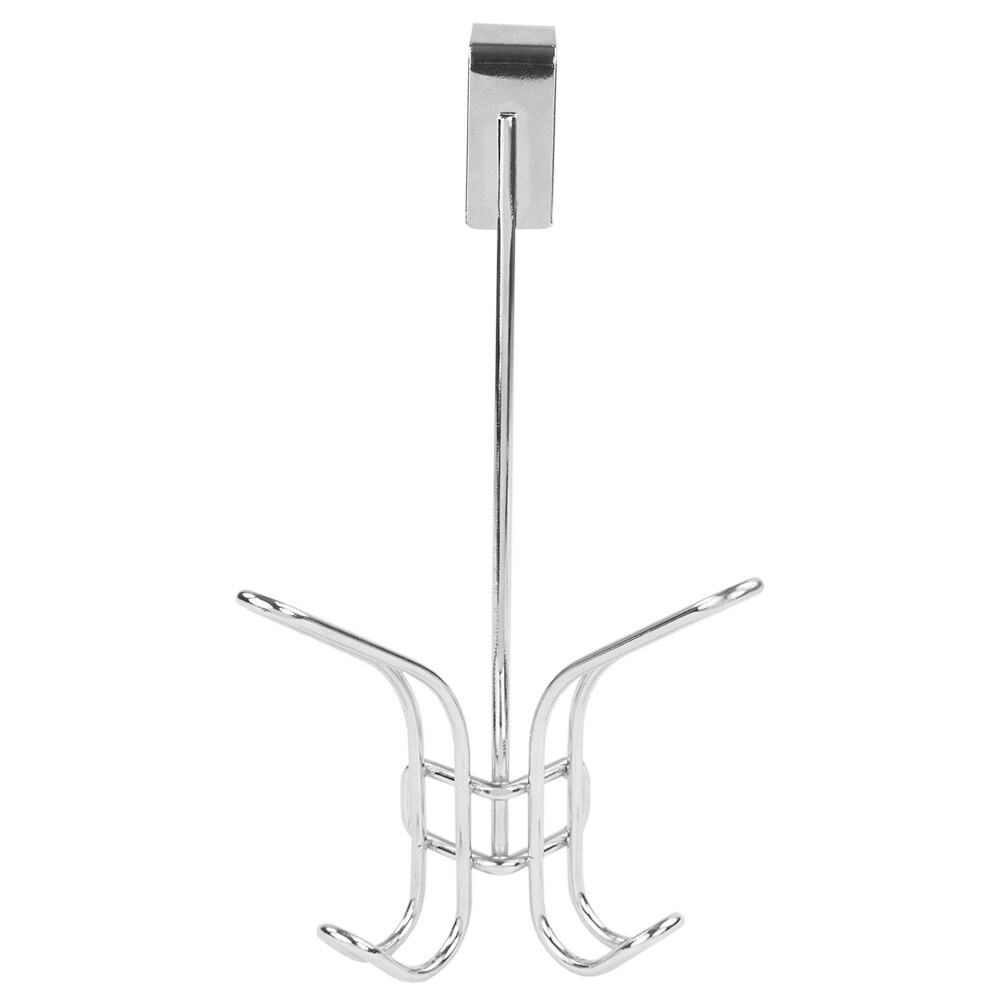 Home Basics LOW62316 Chrome Over-the-door Storage/Utility Hook (20-lb Capacity)