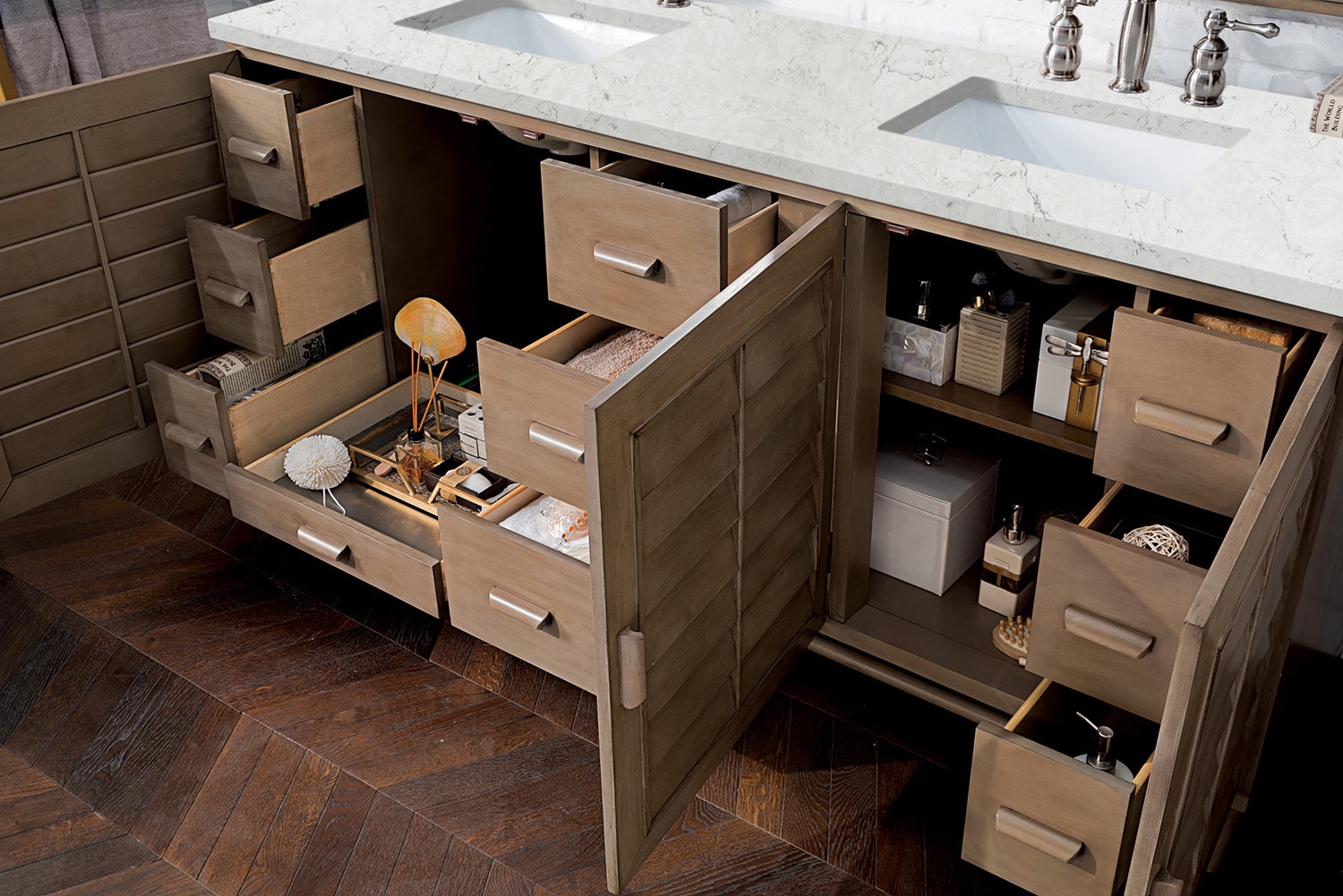 James Martin Vanities 620-V72-WW vanities - View #3