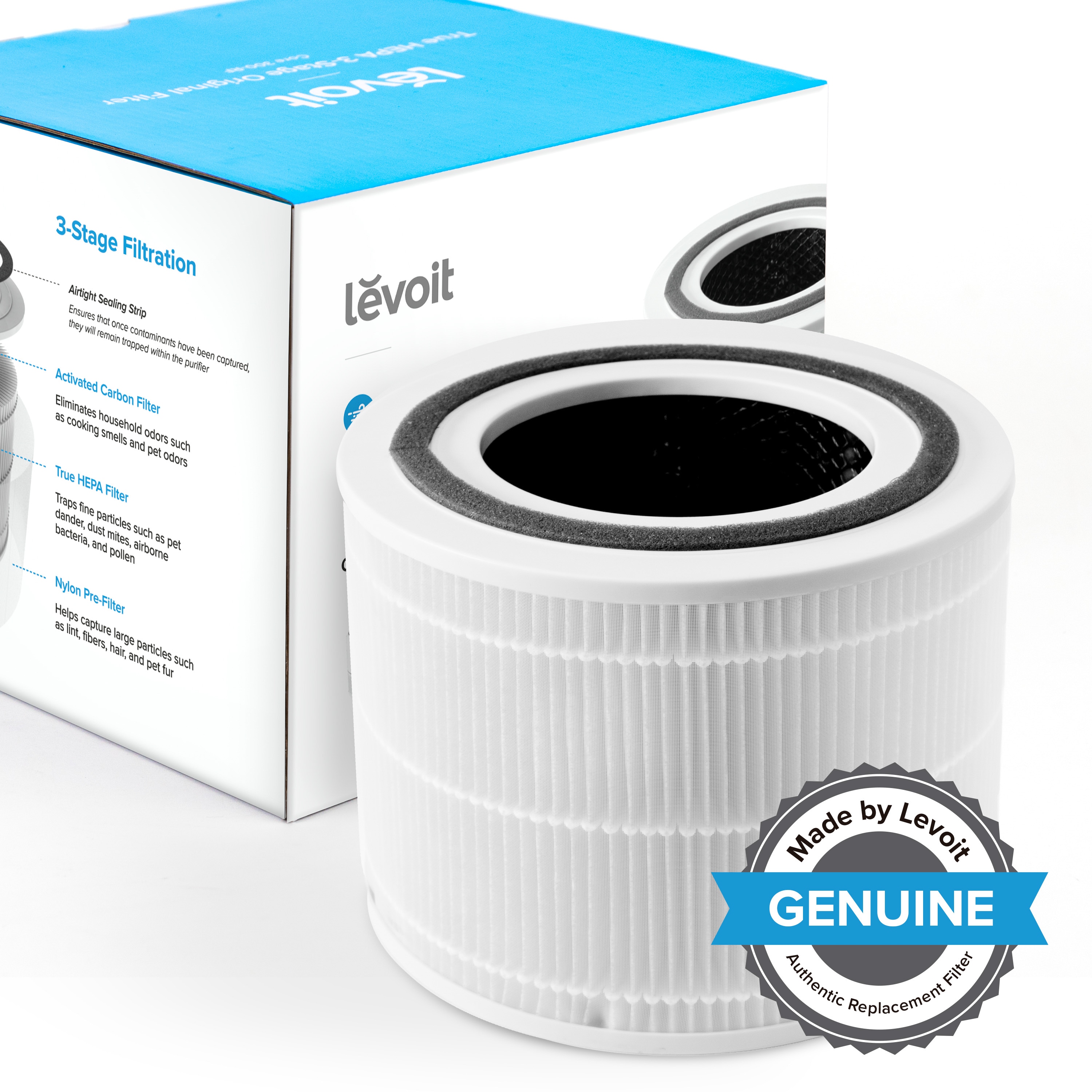 2 Pack Core 300 Replacement Filter Levoit Core 300 Core 300s Vortex Air 3  In 1 H13 True Hepa Filter Replacement Compared Part Core 300 Rf Pa, Don't  Miss Great Deals