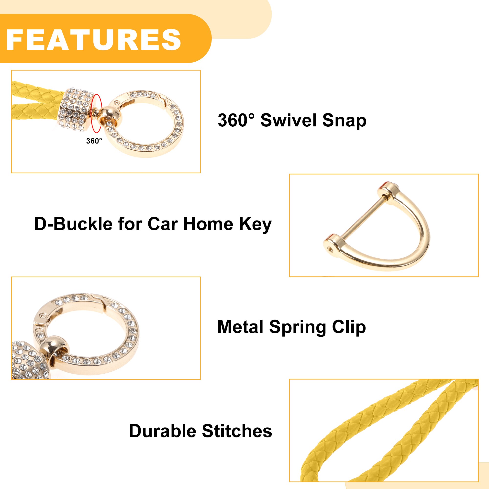 Unique Bargains S25122900UX3716 Key-Accessories - View #5