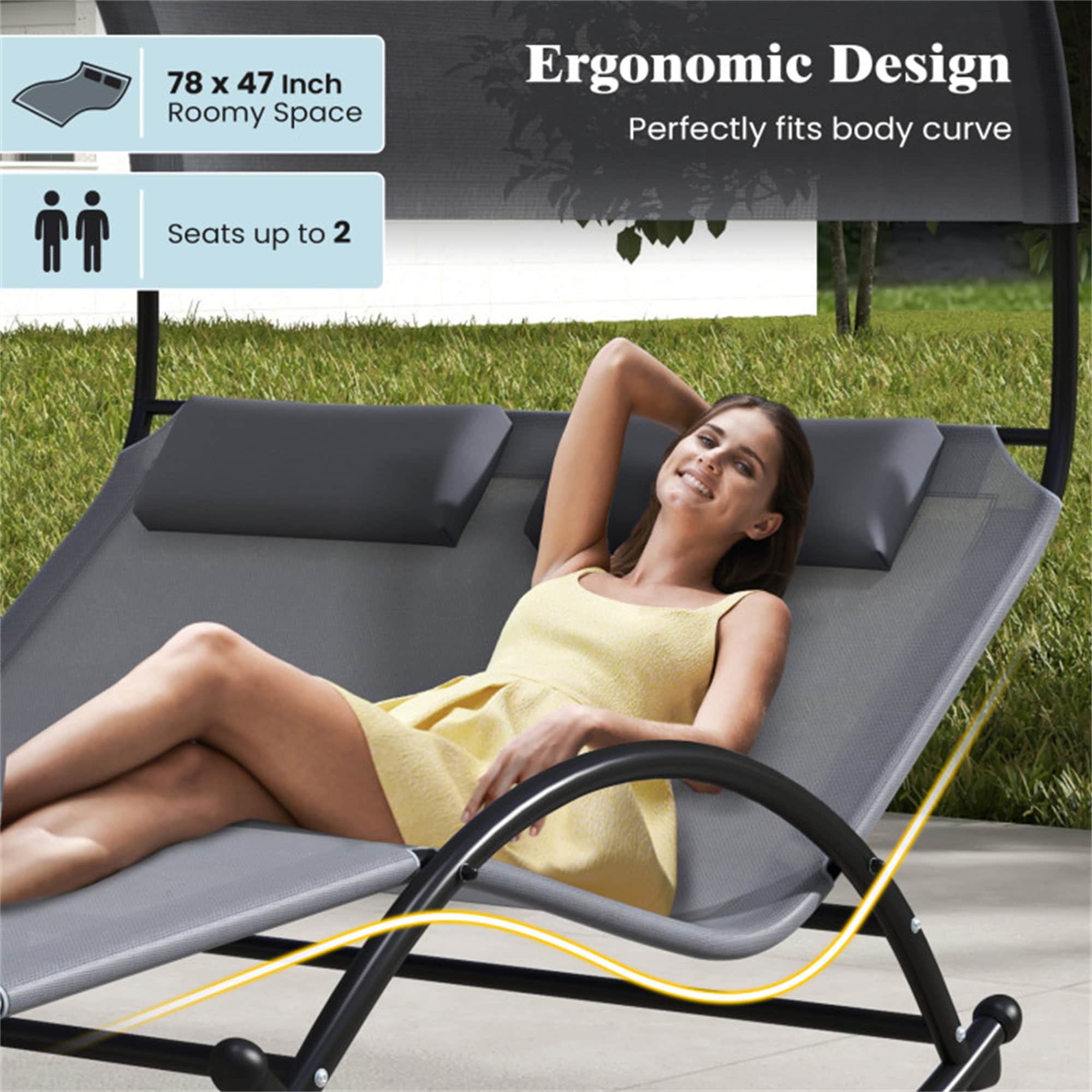 BABOOM BOM-11653GR-CO Patio-Chairs - View #6