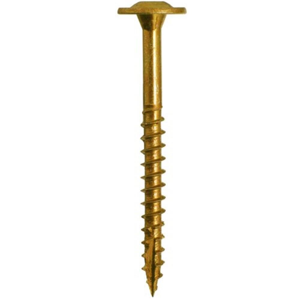 GRK 772691100757 #8 x 1-3/4-in Polymer Interior/Exterior Cabinet Mounting Screws (2000-Per Box)