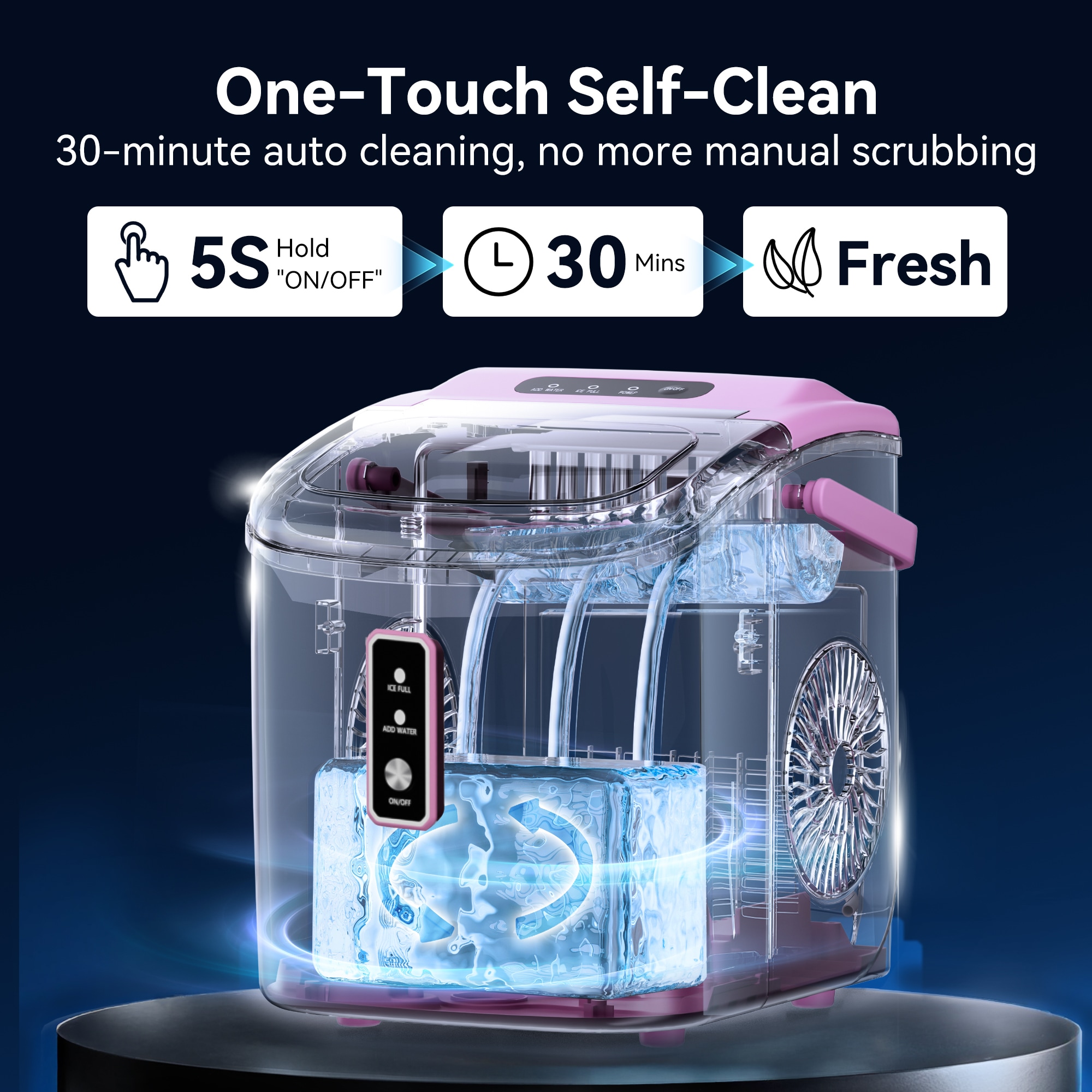 SIMZLIFE IM003-BPK-S-LS-SC Ice-Makers - View #5