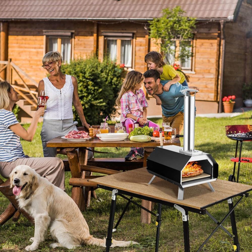 BABOOM BOM-0813BK-CO Outdoor-Pizza-Ovens - View #3