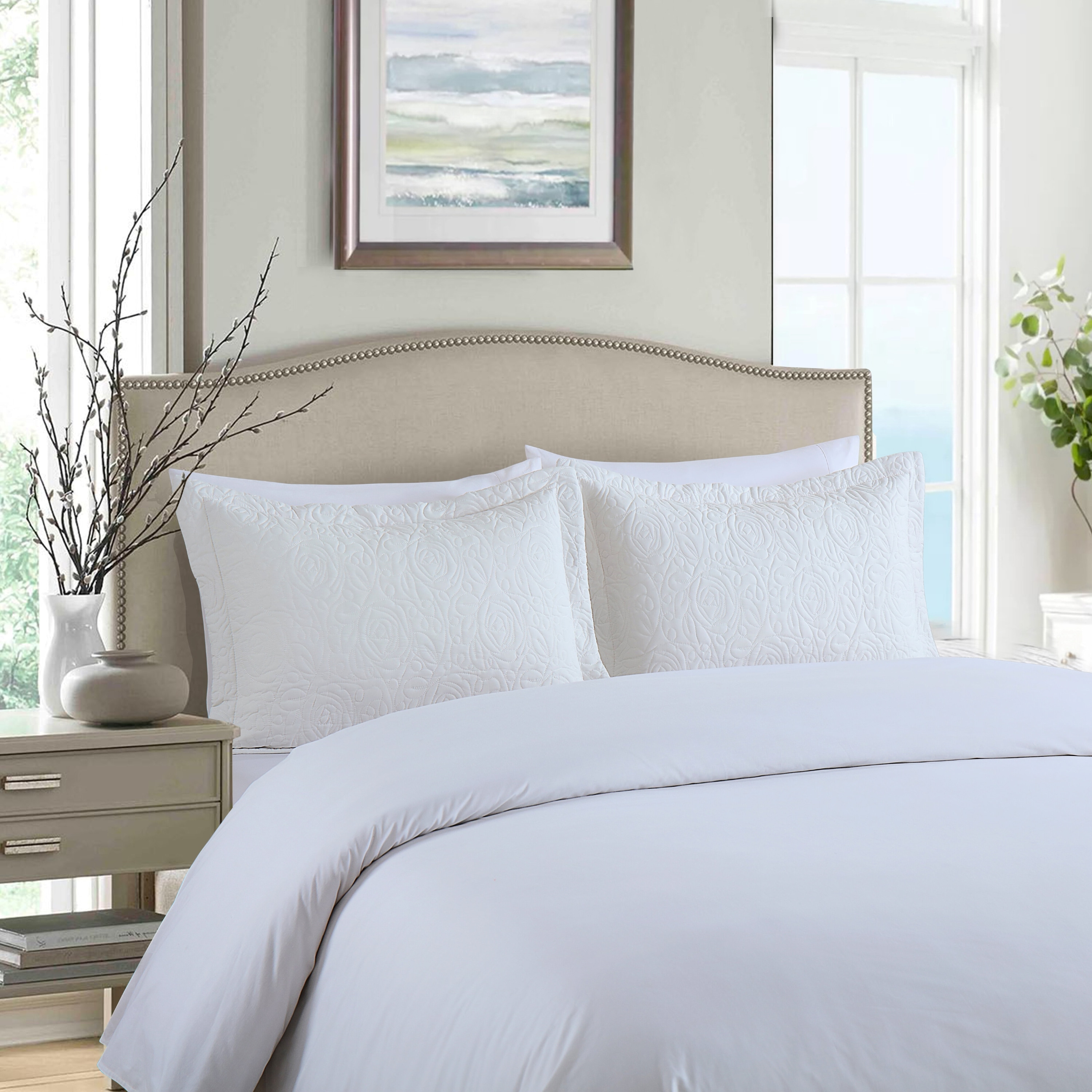 MarCielo SHAM CREAM Q Pillow-Cases - View #3