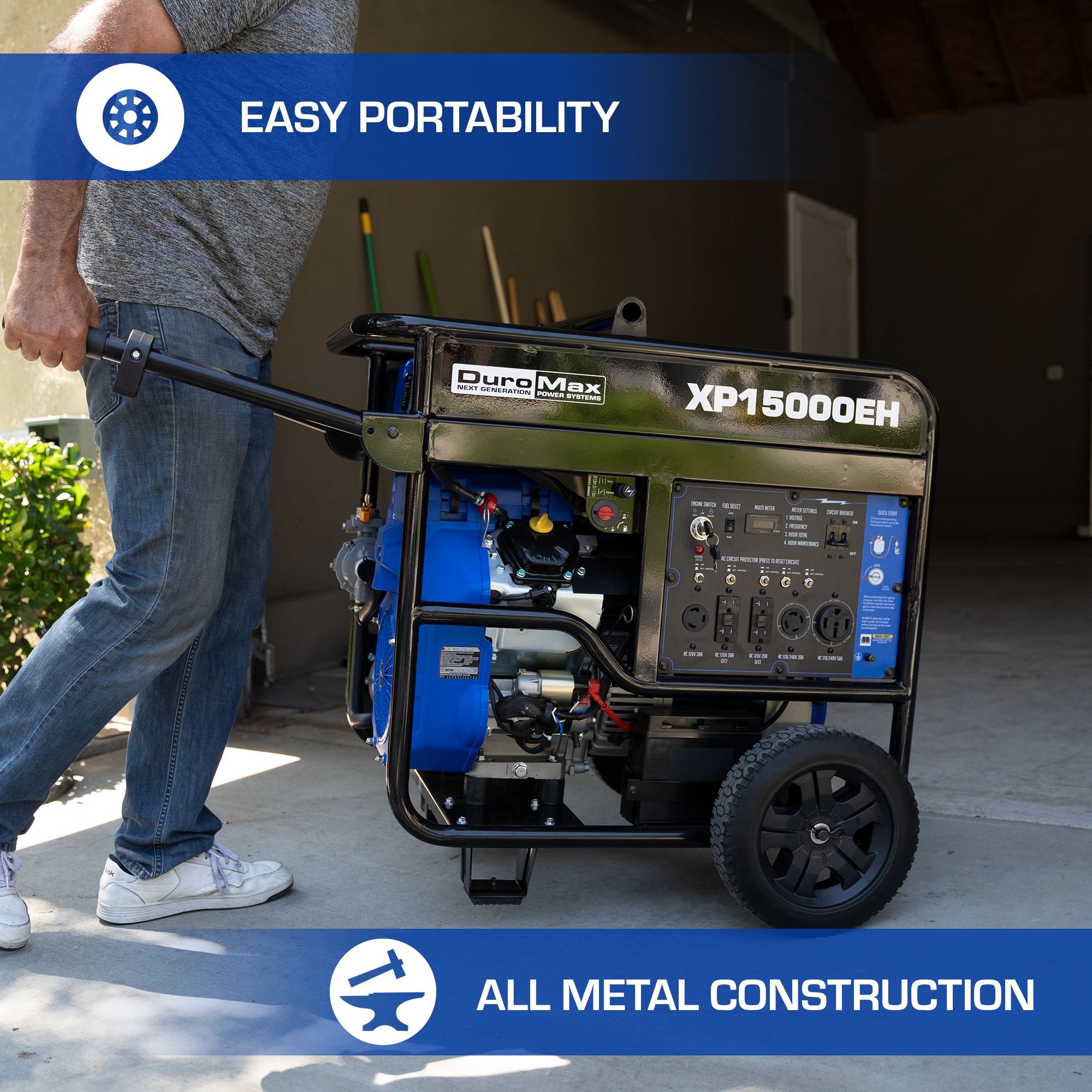DuroMax XP15000EH Portable-Generators - View #10