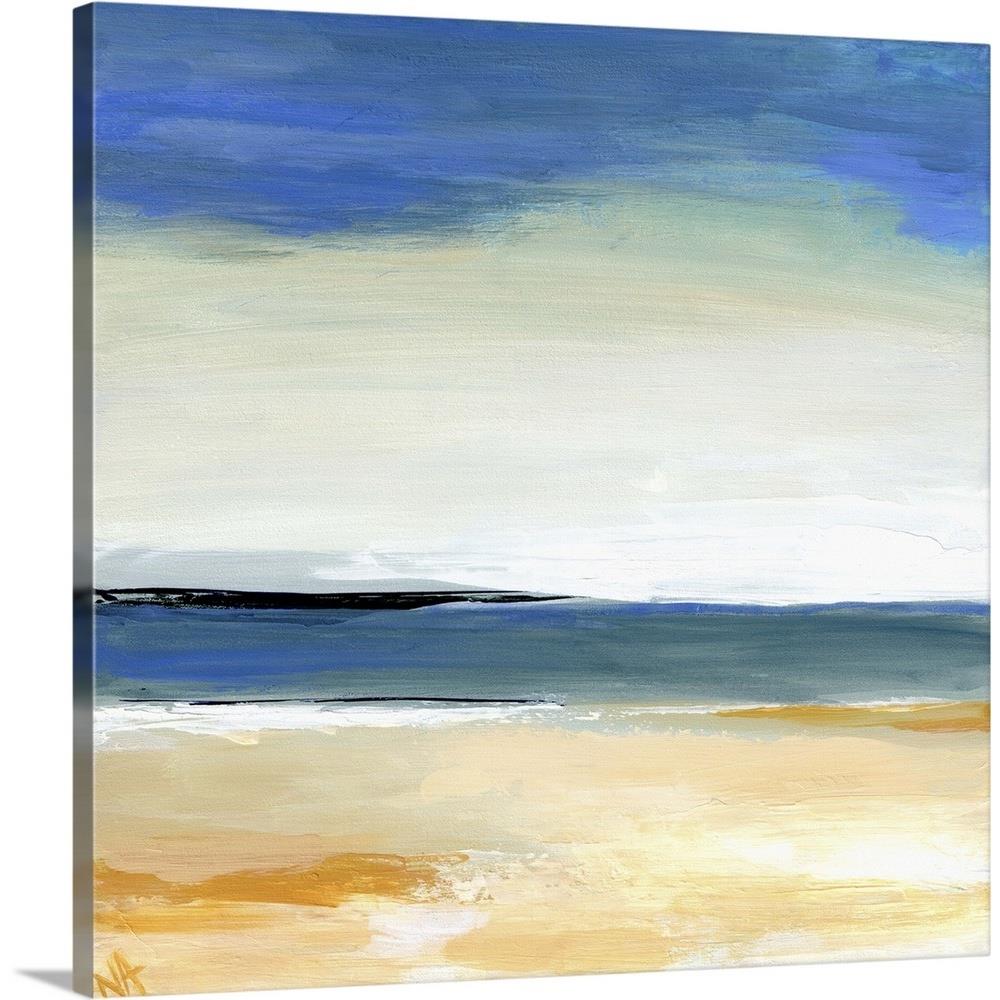 GreatBigCanvas 24 In H X 24 In W Abstract Print On Canvas At Lowes Com   13244020 