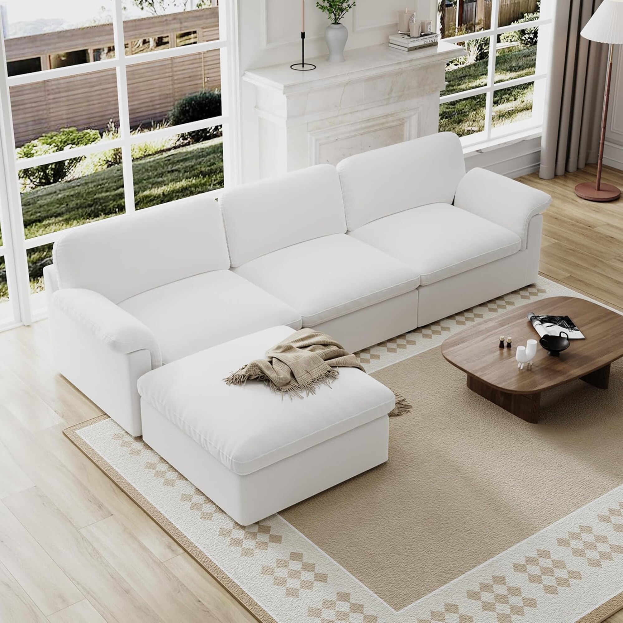 SINOFURN SYA020298BG Sofas-Loveseats - View #2