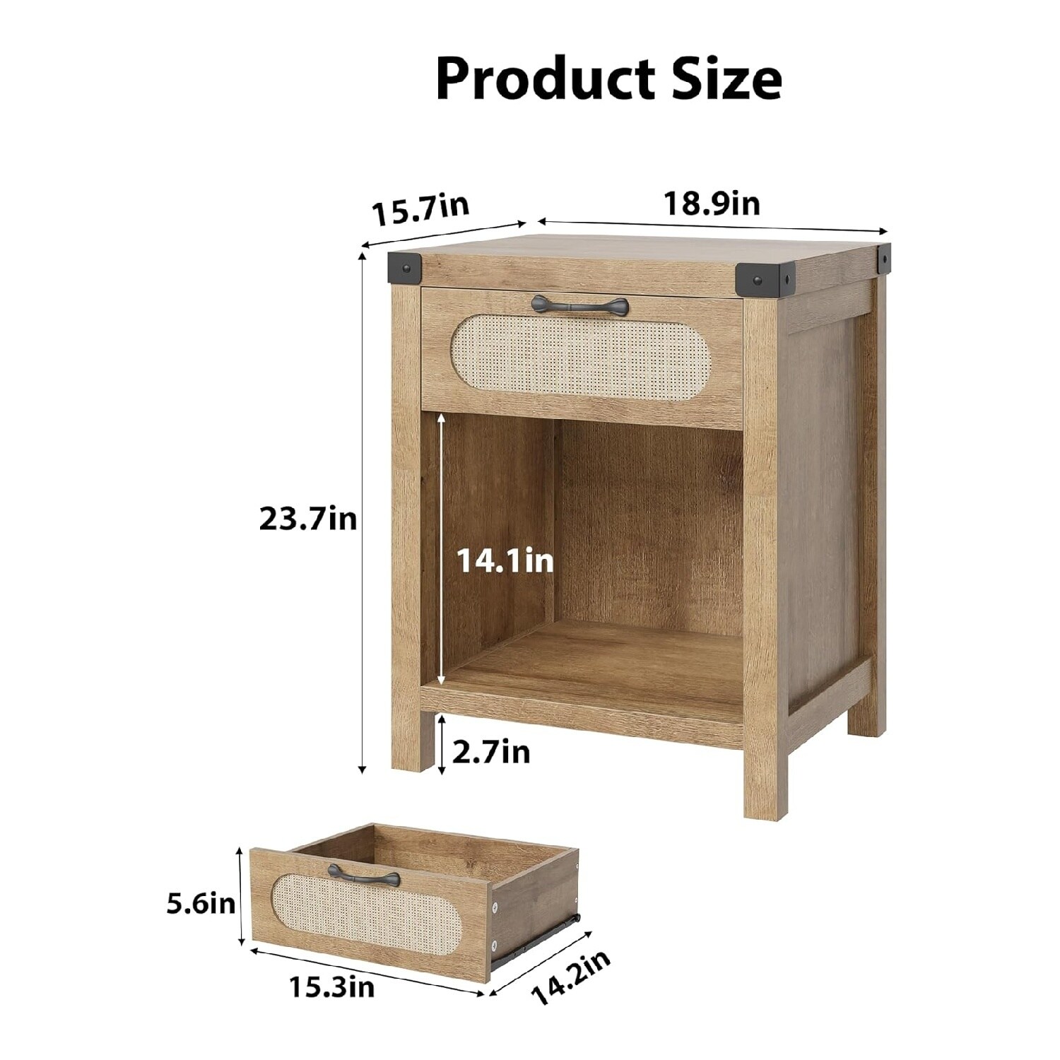 Qeetex GGL-PHO-34MLSCG7 nightstands - View #2